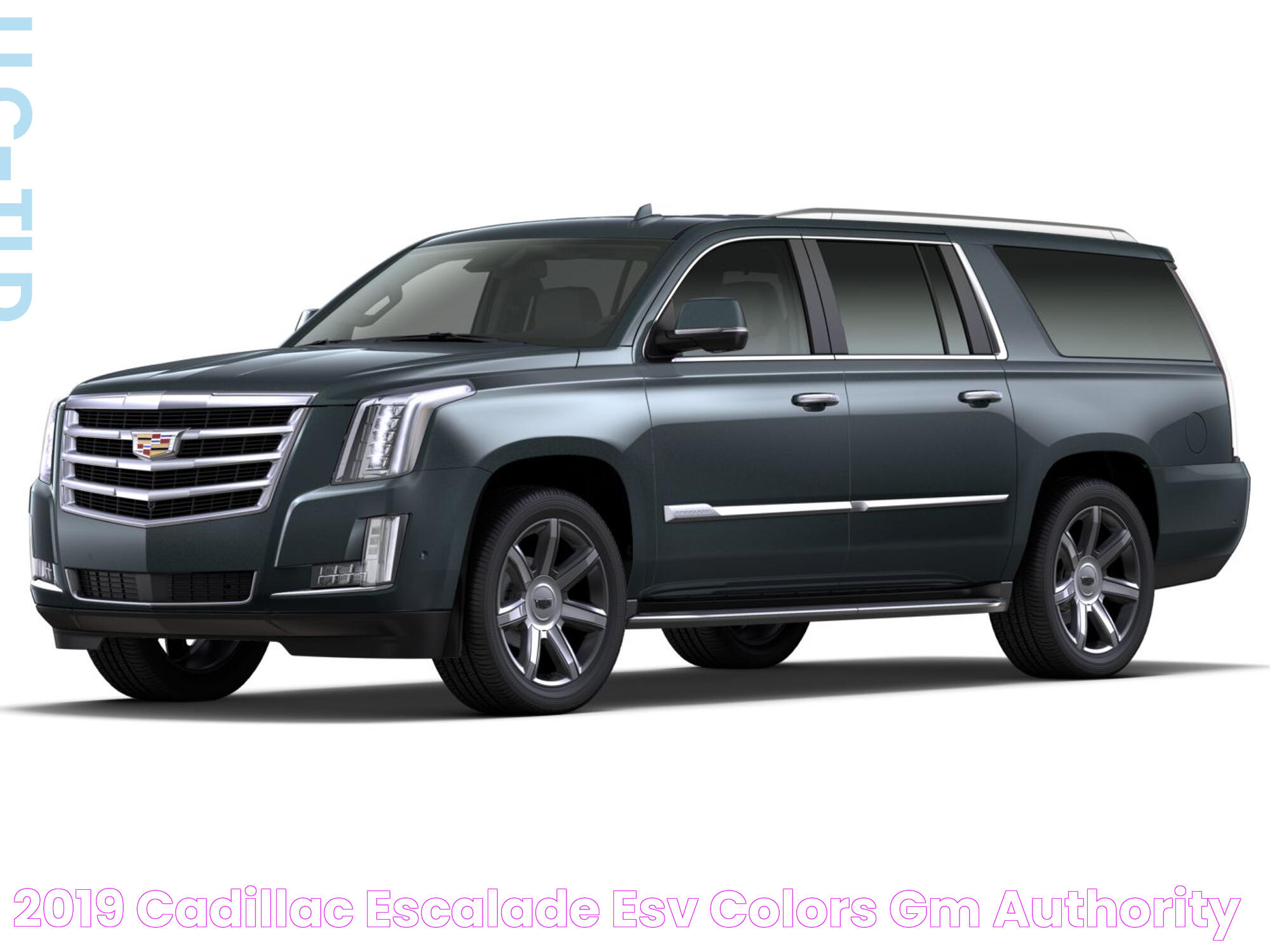 Luxury On Wheels: Cadillac Escalade Noir Aux Vitres Teint&eacute;es