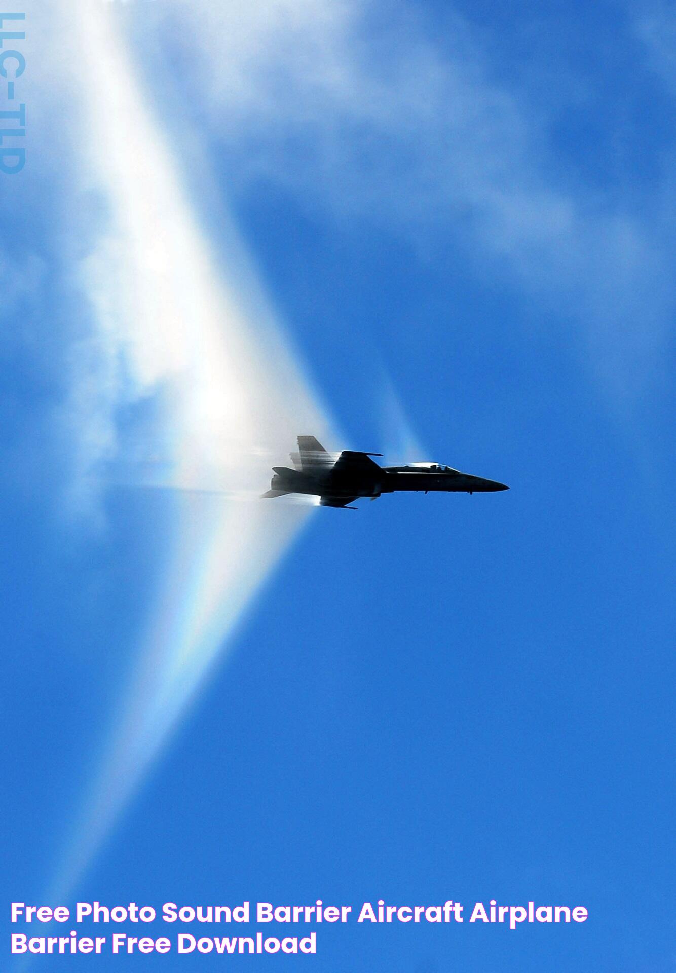 Free photo Sound Barrier Aircraft, Airplane, Barrier Free Download