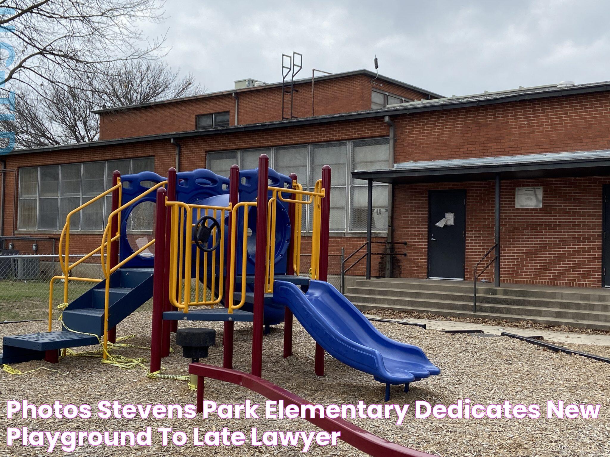 PHOTOS Stevens Park Elementary dedicates new playground to late lawyer