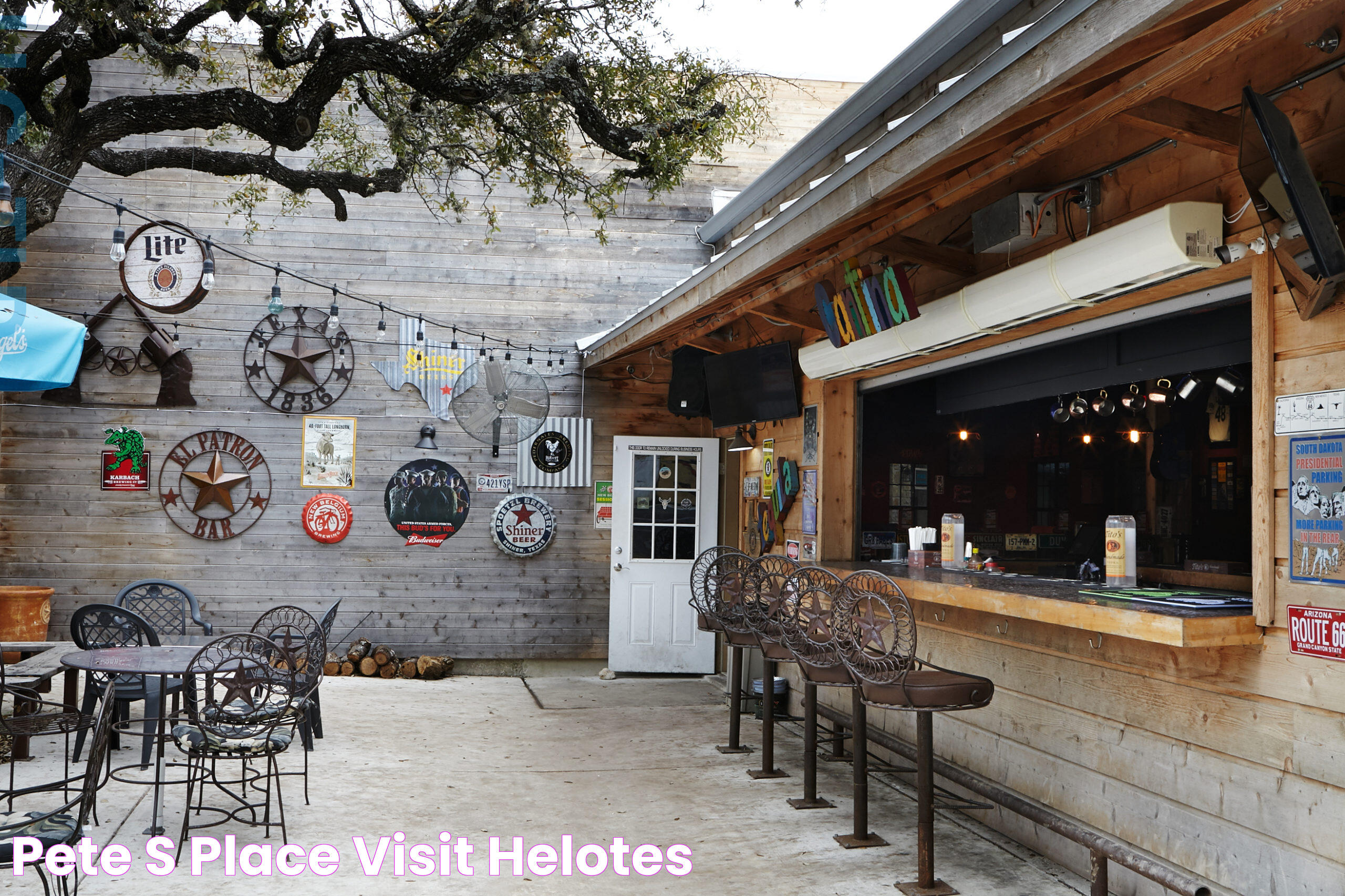 Pete’s Place Visit Helotes