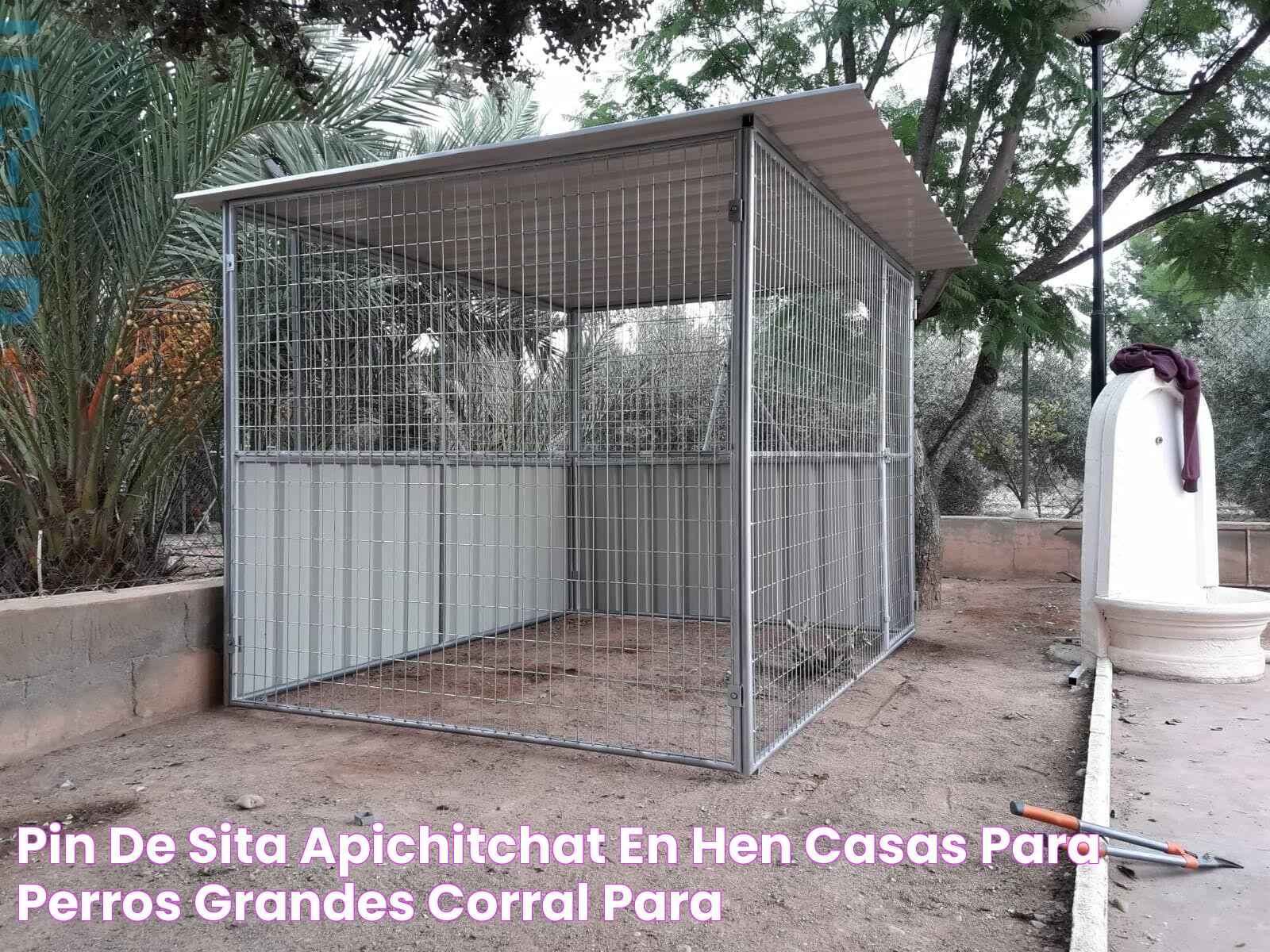 Pin de Sita Apichitchat en Hen Casas para perros grandes, Corral para