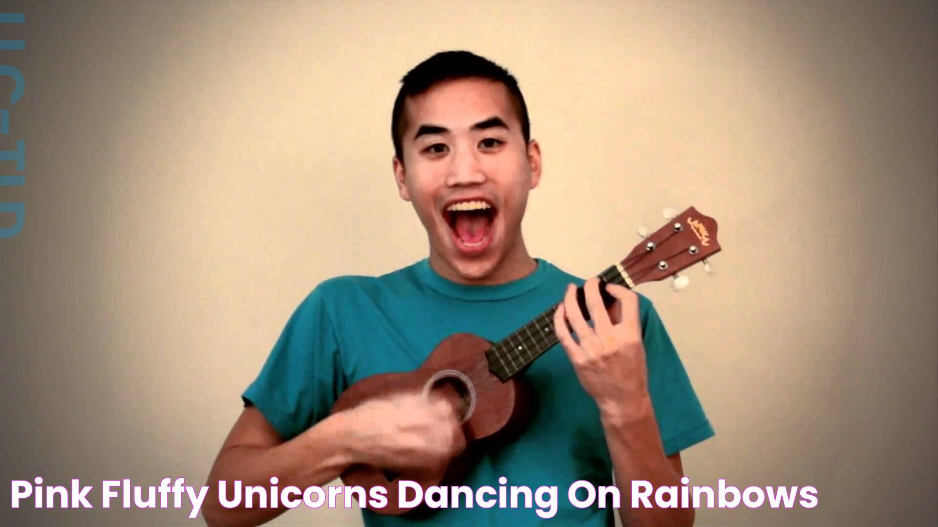 Pink Fluffy Unicorns Dancing on Rainbows