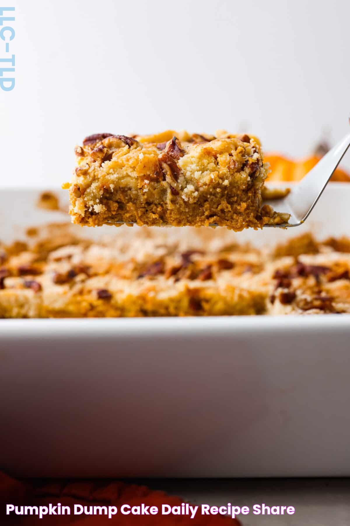 Pumpkin Dump Cake Daily Recipe Share