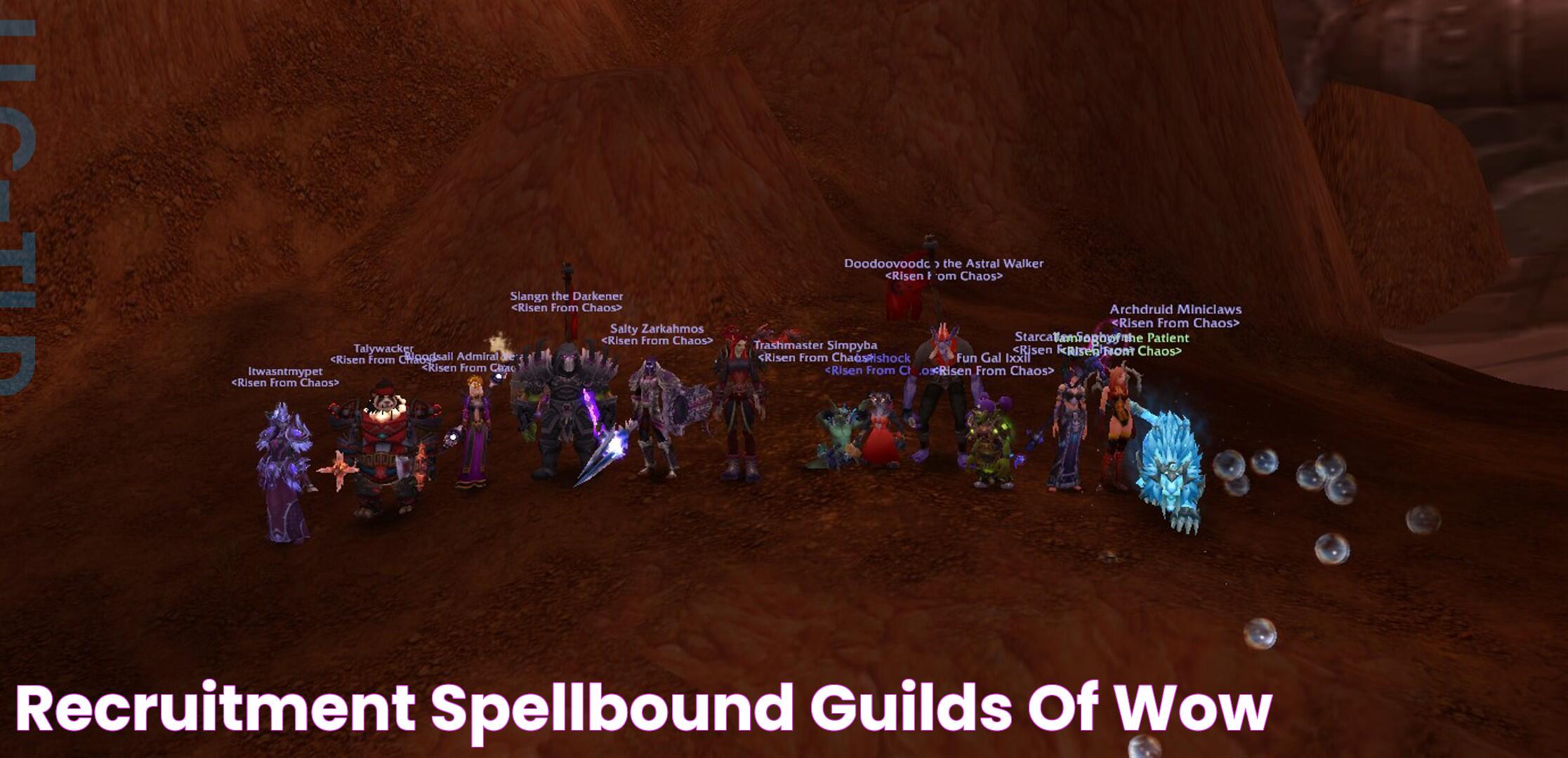 Recruitment Spellbound Guilds of WoW