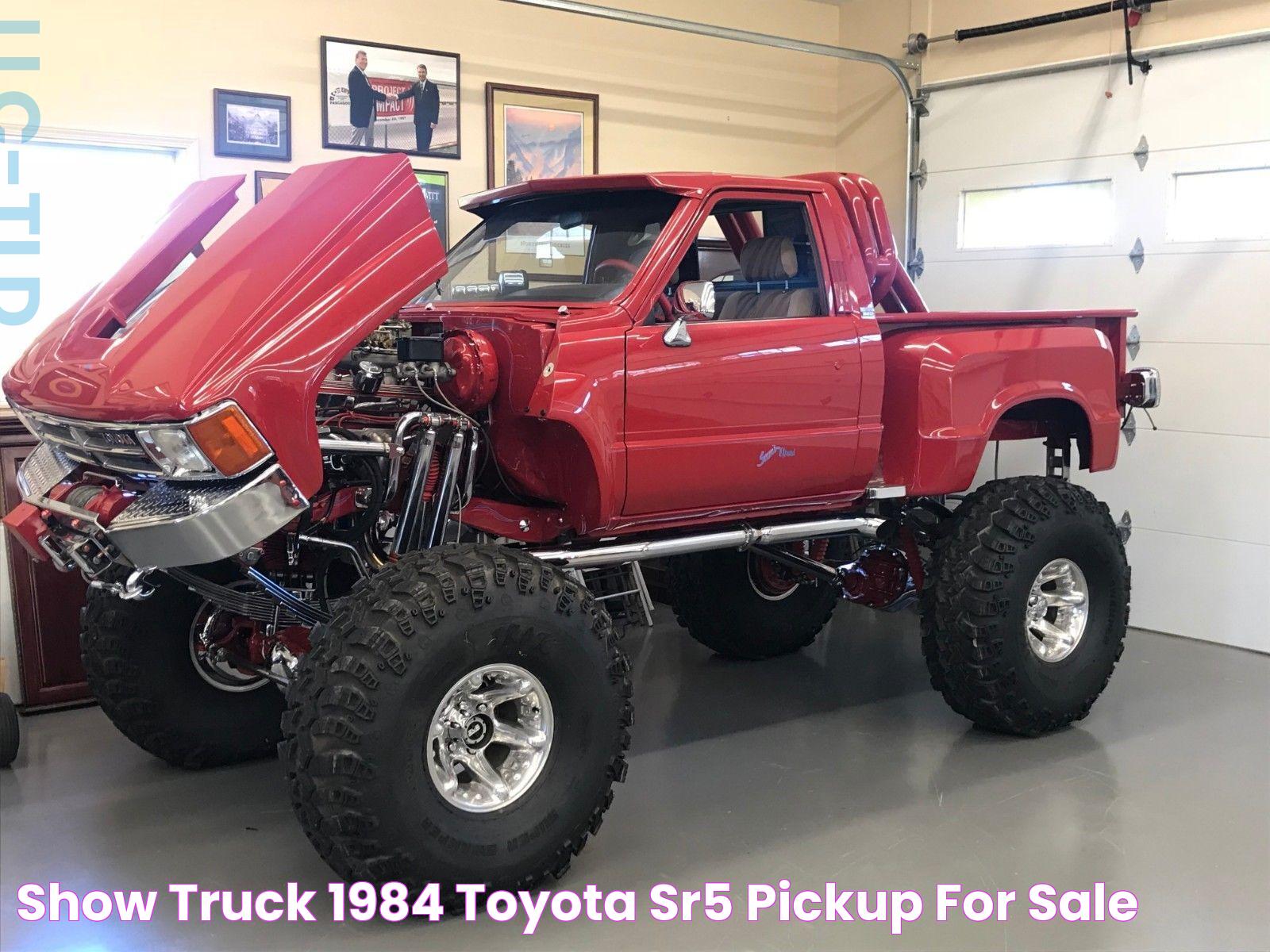 show truck 1984 Toyota SR5 pickup for sale