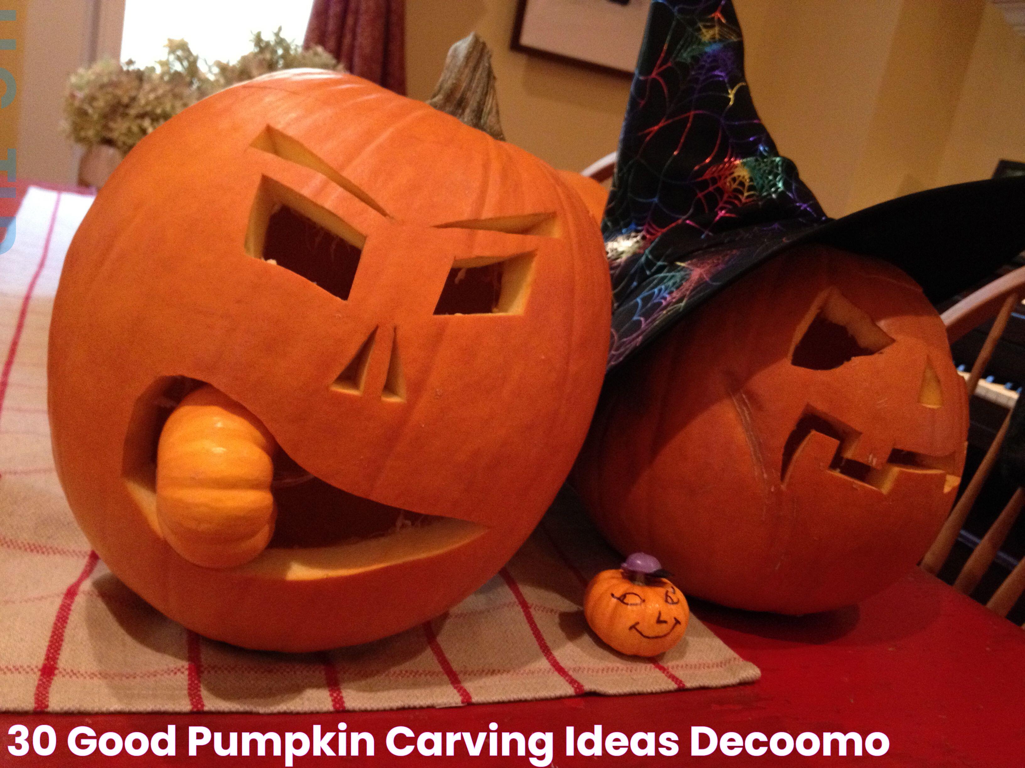 30+ Good Pumpkin Carving Ideas DECOOMO