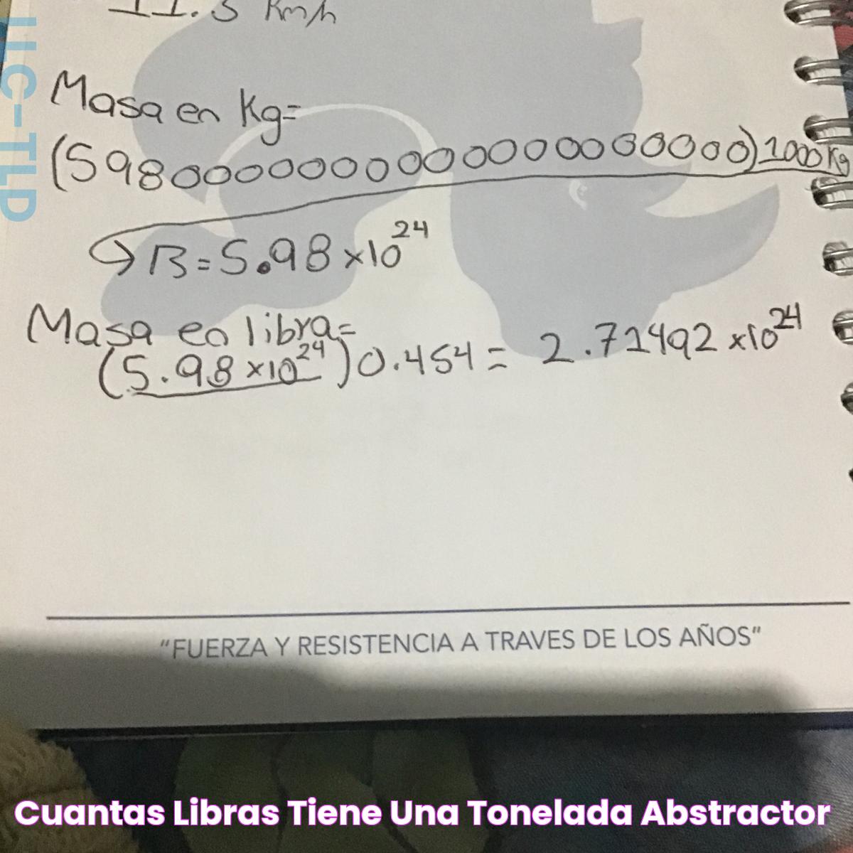 &iquest;Cu&aacute;ntas Libras Es Una Tonelada? Todo Lo Que Necesitas Saber