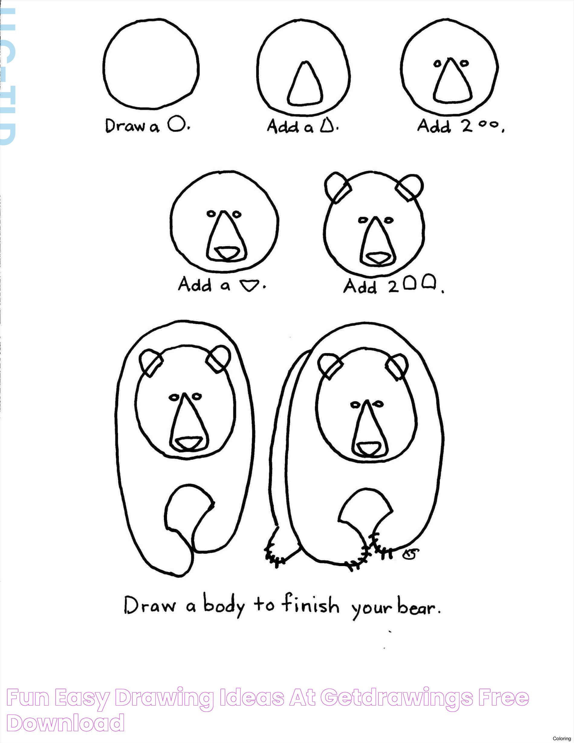 Creative Ideas For Fun Easy Drawings To Try Today