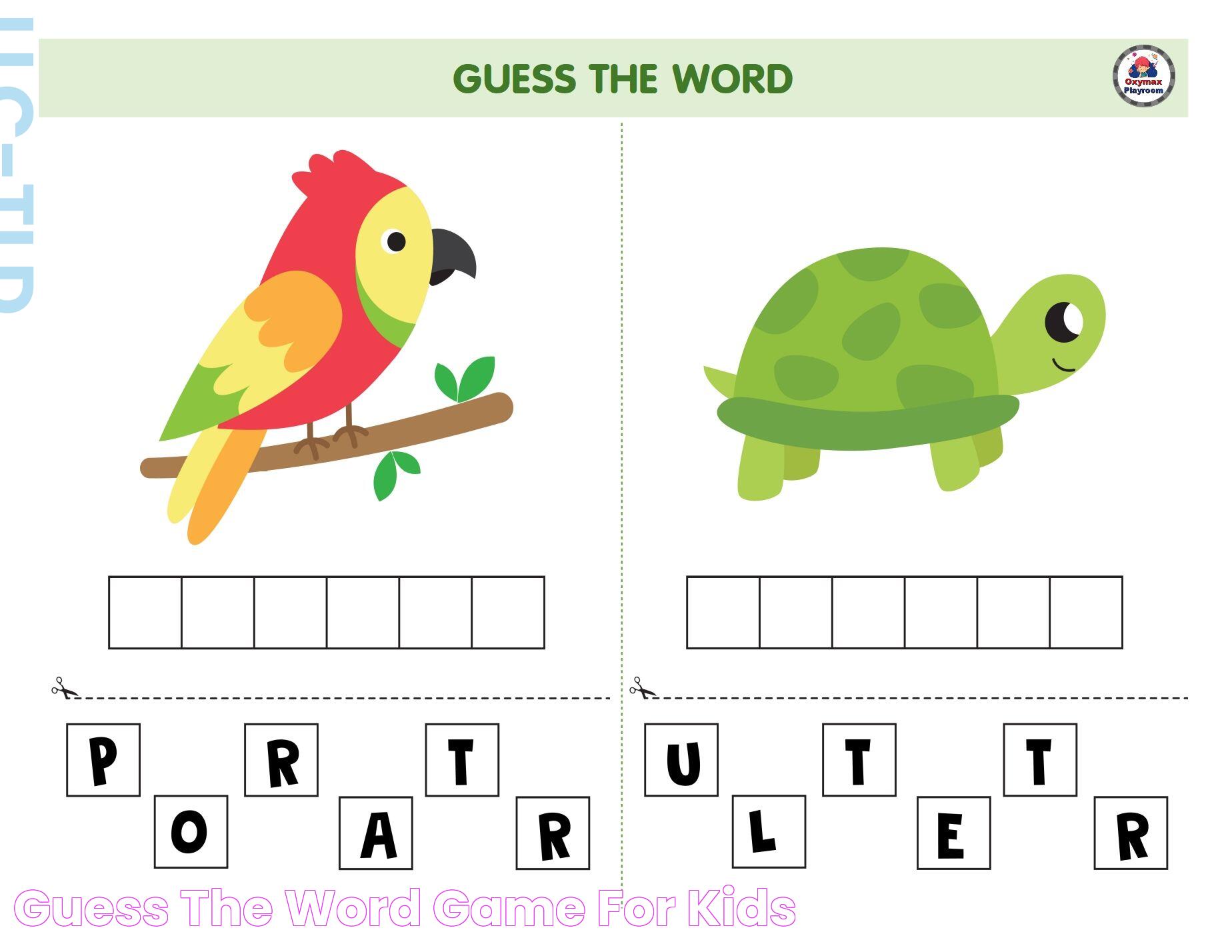 Ultimate Guide To Mastering The Guess The Word Game