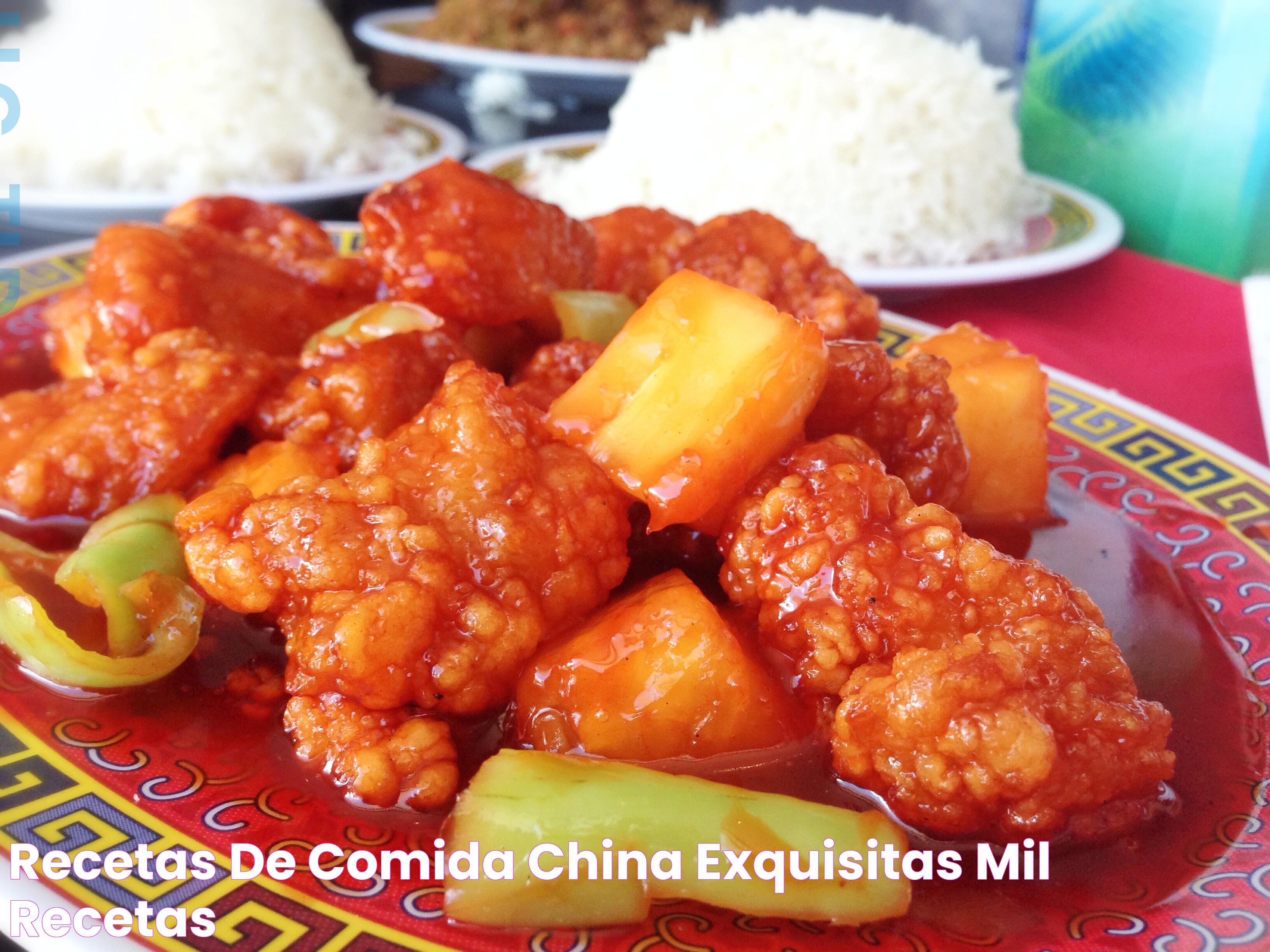 Recetas de comida china ¡Exquisitas! Mil Recetas