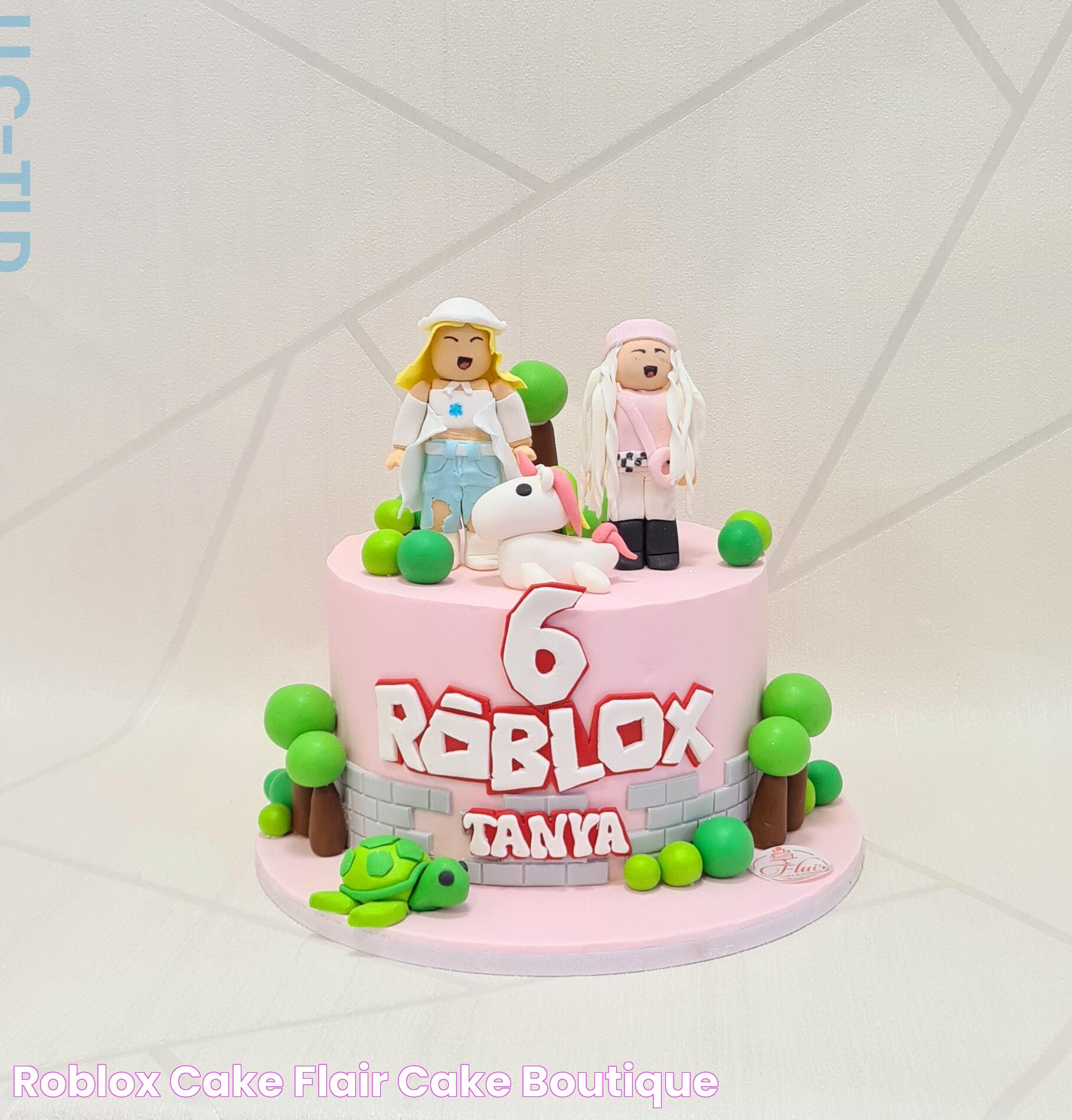 Roblox Cake Flair Cake Boutique