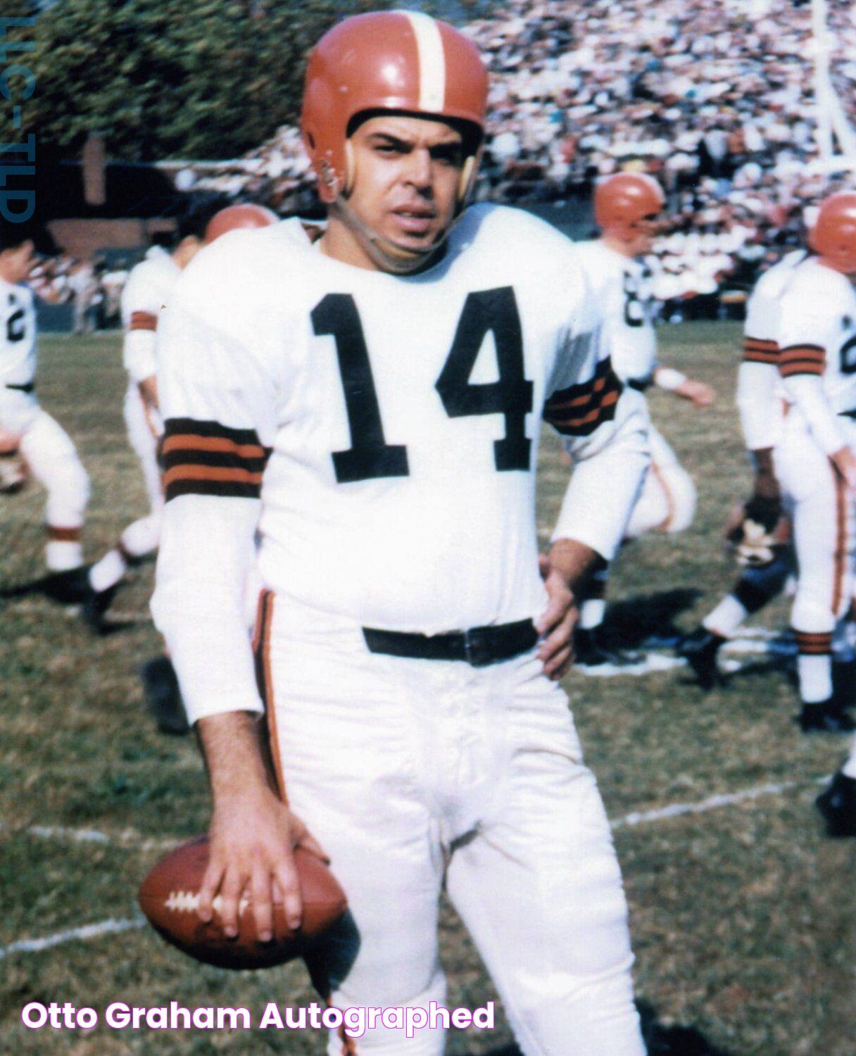 √ Otto Graham Autographed