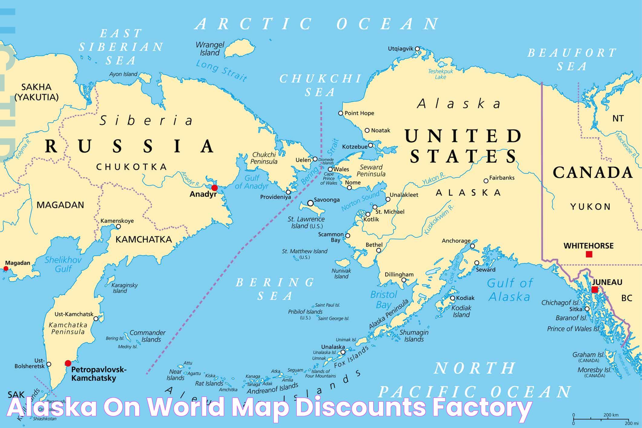 Alaska On World Map Discounts Factory