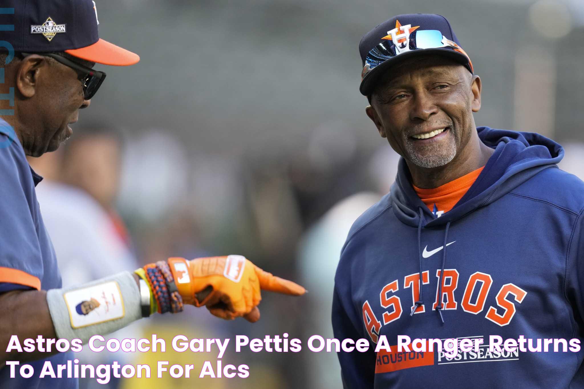 Astros coach Gary Pettis, once a Ranger, returns to Arlington for ALCS