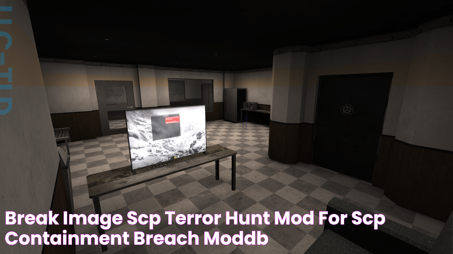 Break image SCP Terror Hunt mod for SCP Containment Breach ModDB