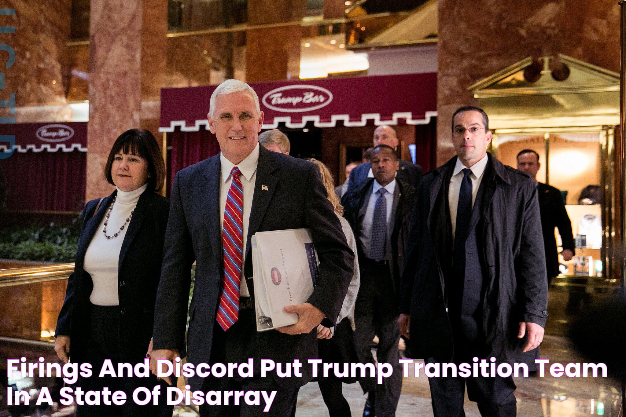 Firings and Discord Put Trump Transition Team in a State of Disarray