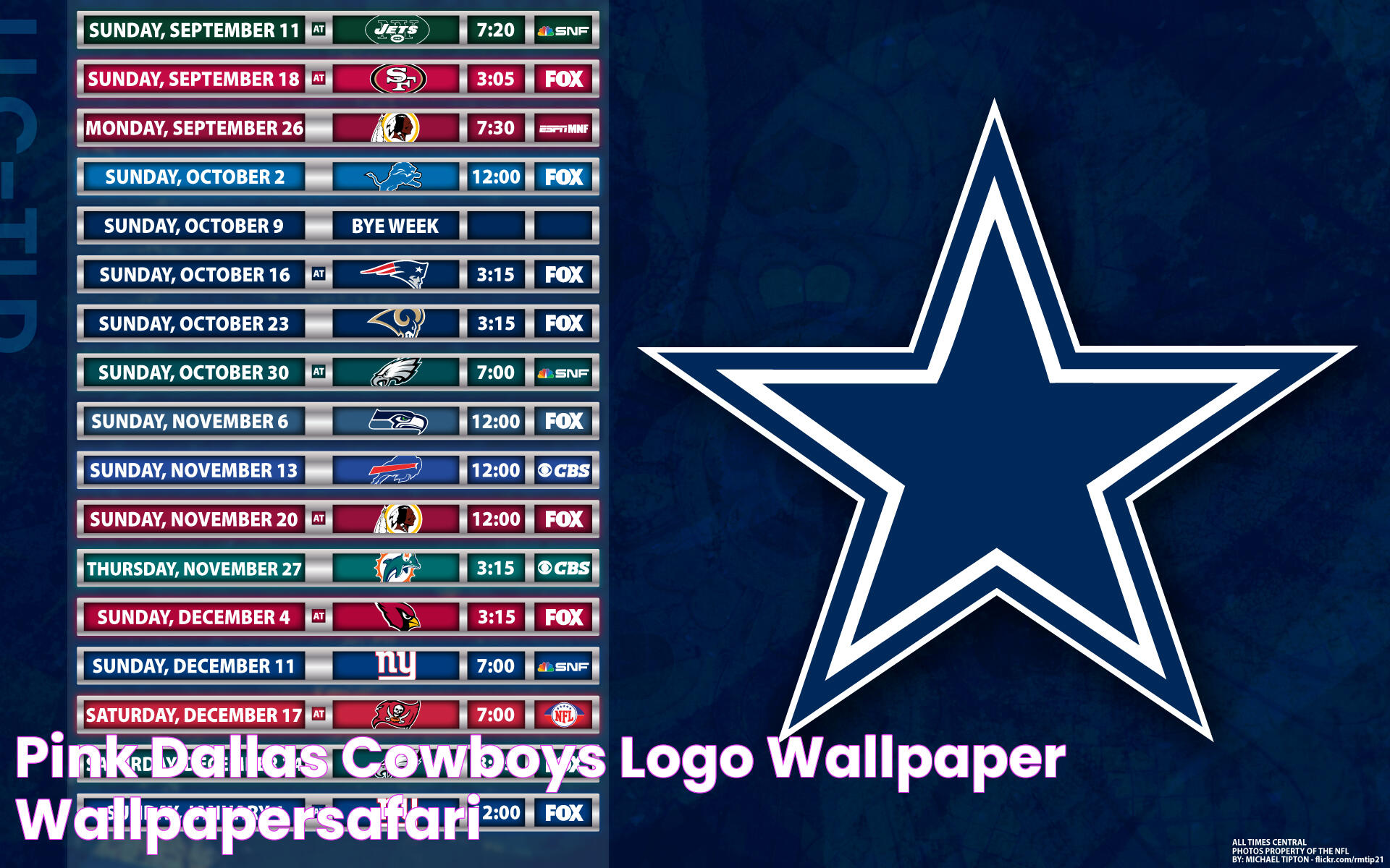 Pink Dallas Cowboys Logo Wallpaper WallpaperSafari