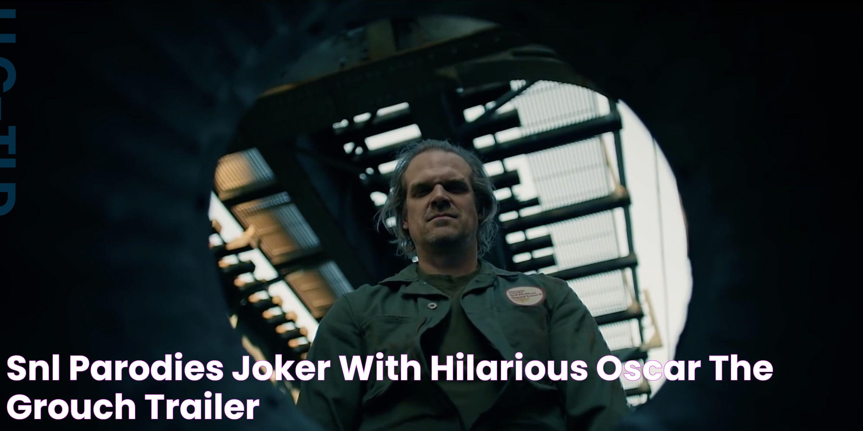 The Ultimate Guide To Joker Parody Trailer Grouch: A Comedic Twist On A Classic Villain