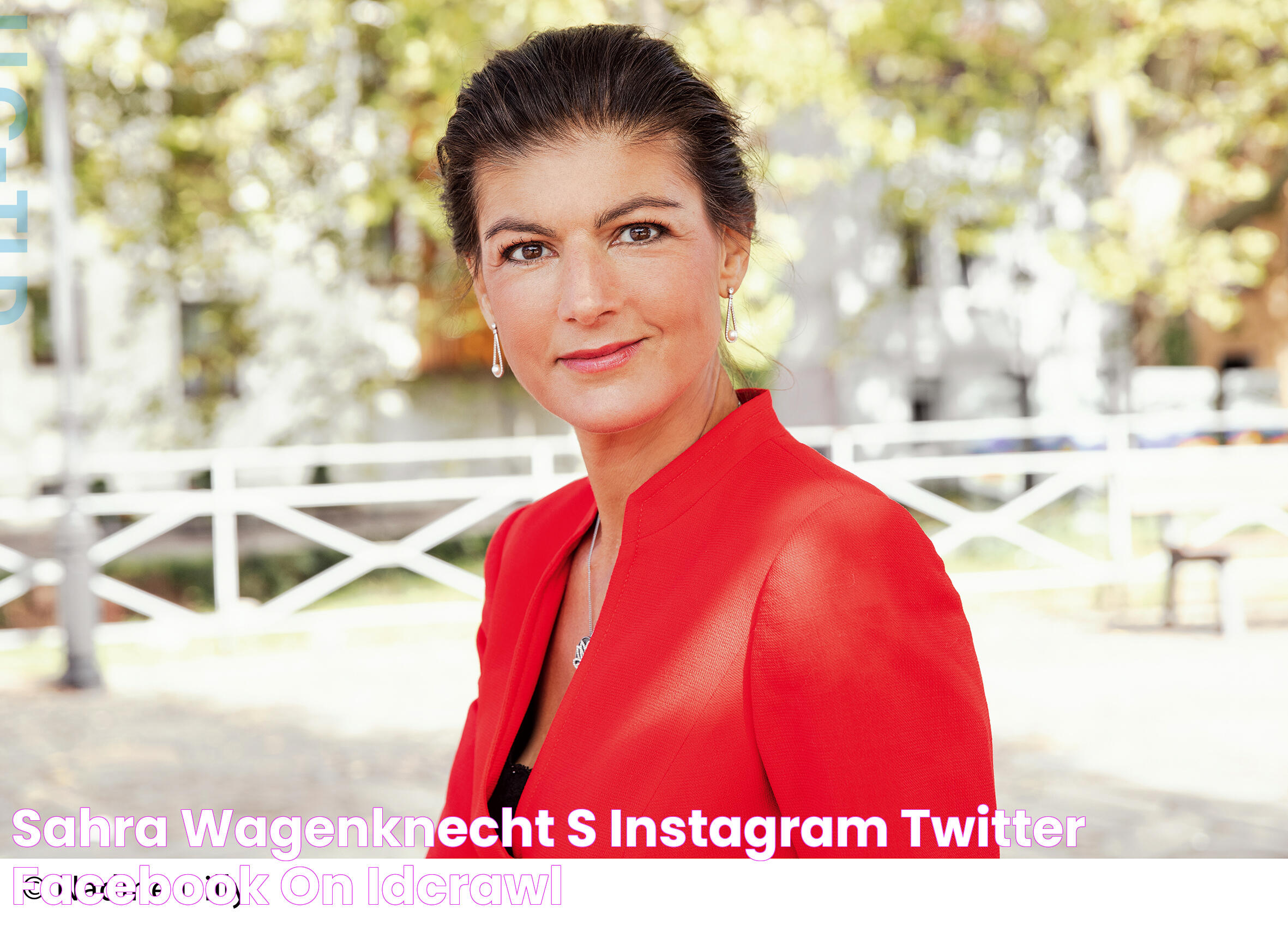 Sahra Wagenknecht's Instagram, Twitter & Facebook on IDCrawl