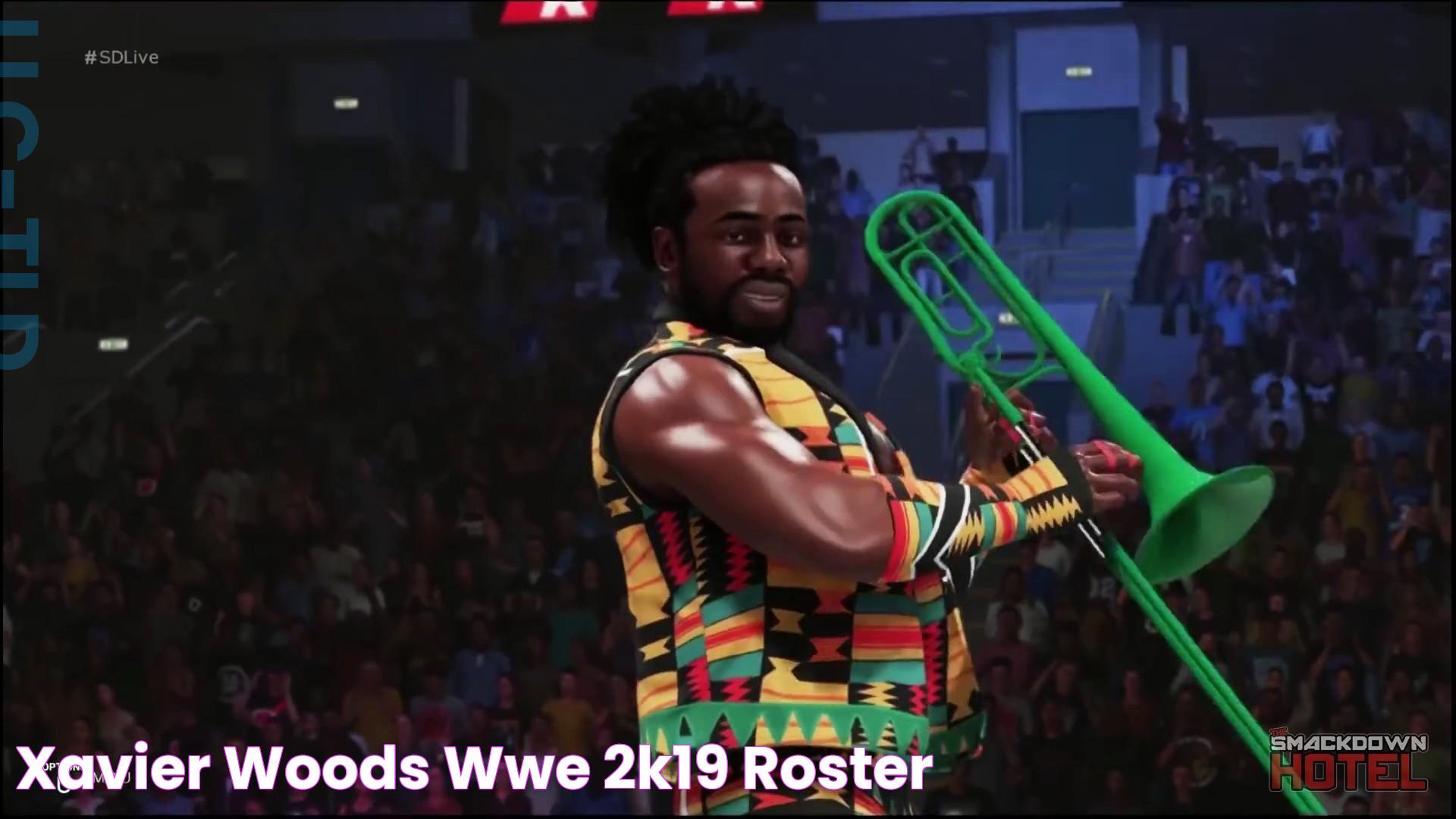 Xavier Woods WWE 2K19 Roster