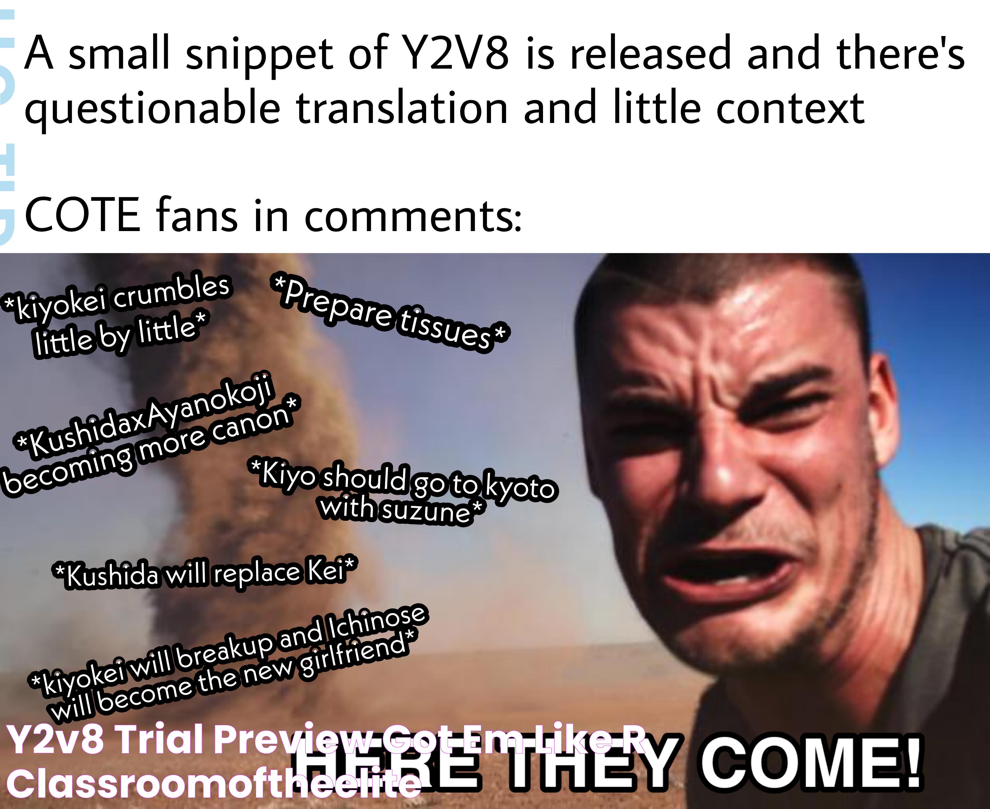 Y2V8 Trial preview got em like r/ClassroomOfTheElite