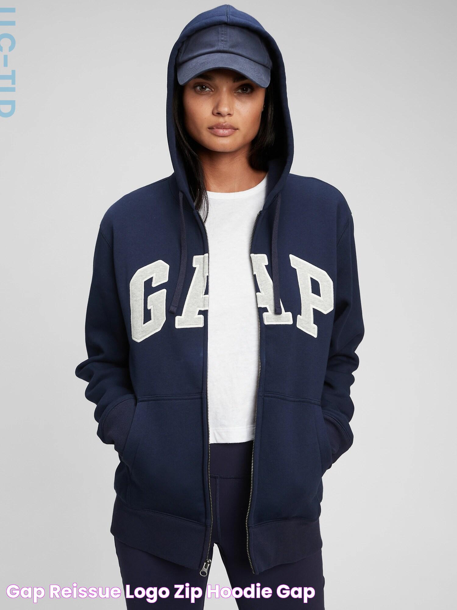 Gap Reissue Logo Zip Hoodie Gap