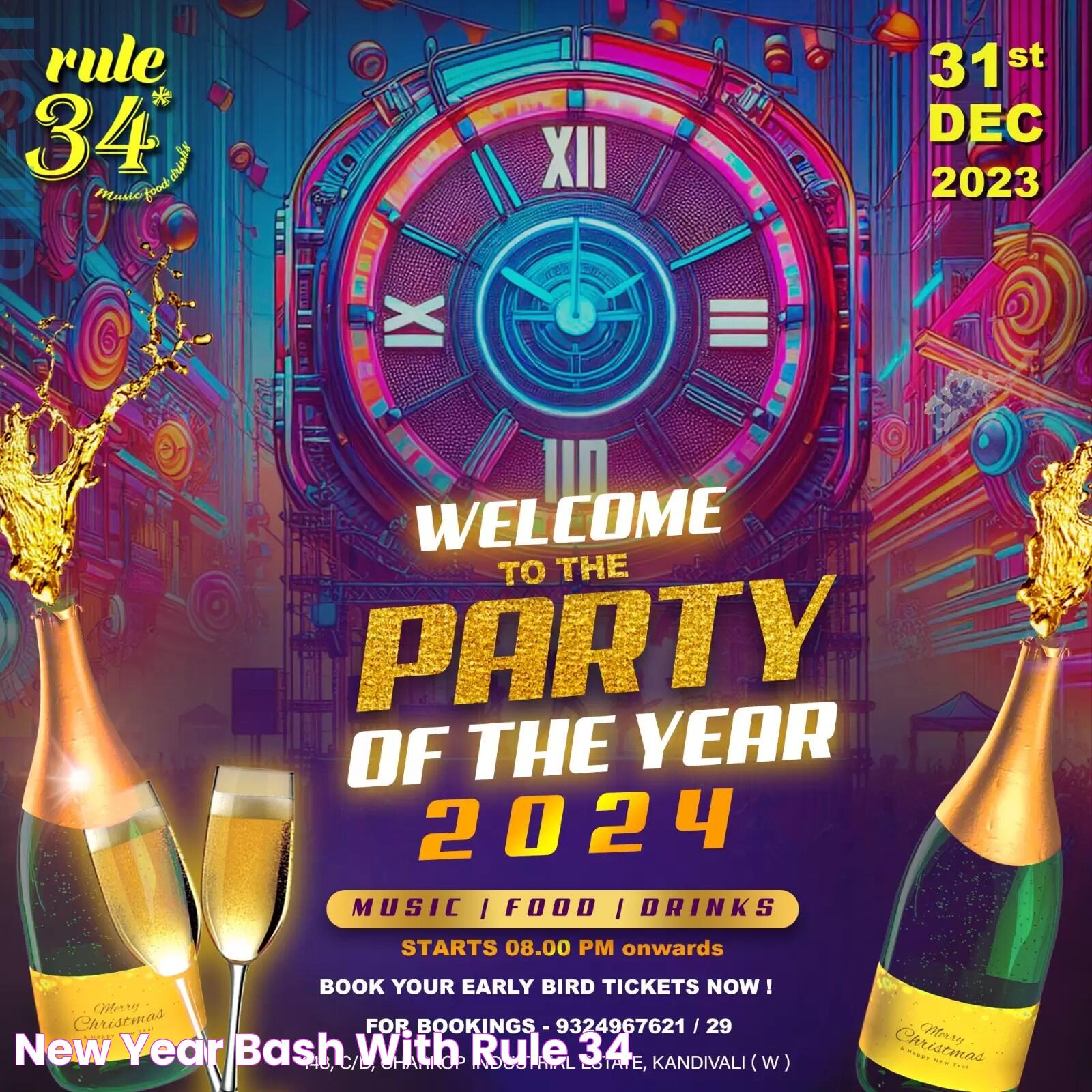 New Year Bash With Rule 34