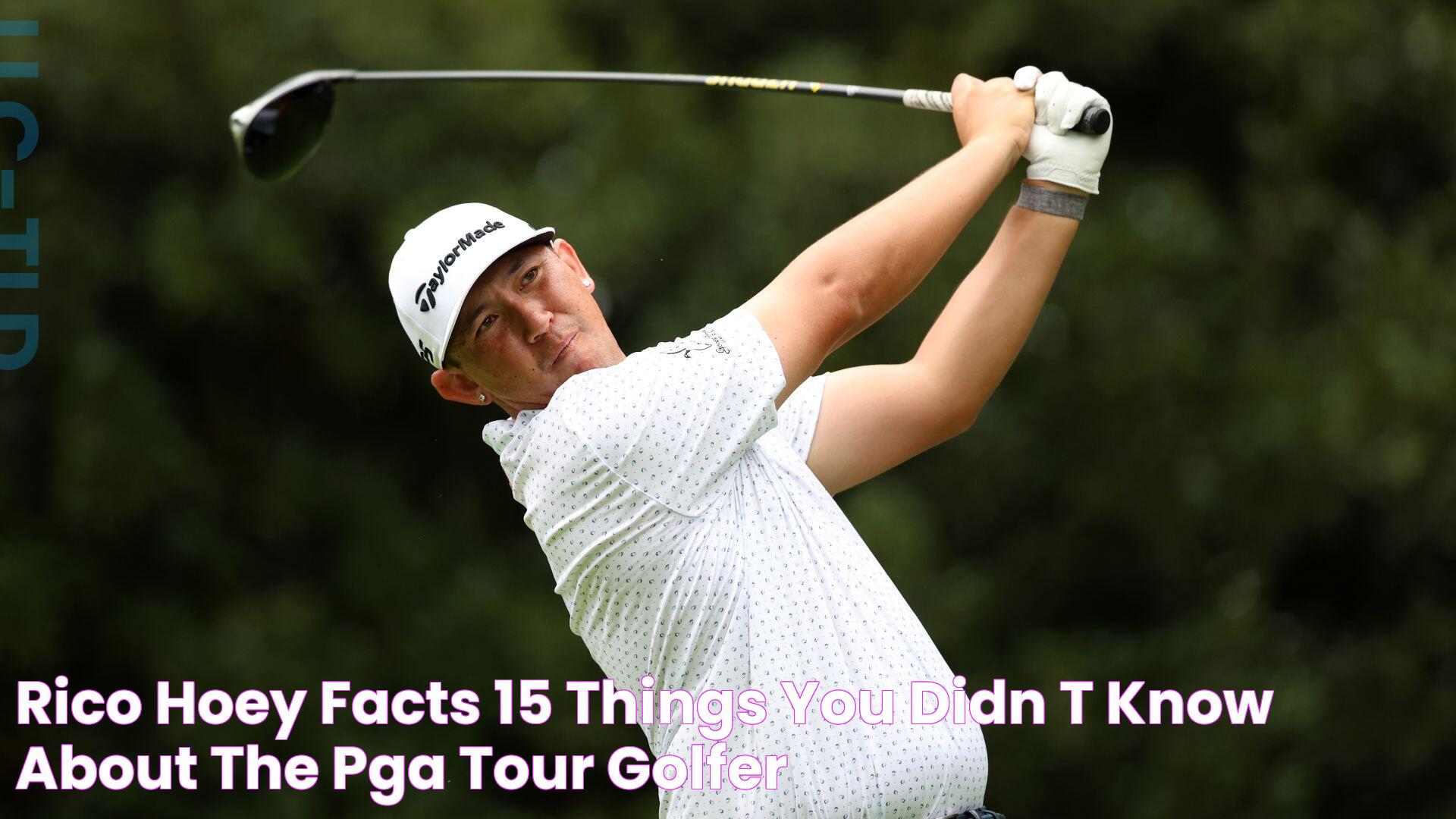 Rico Hoey Facts 15 Things You Didn't Know About The PGA Tour Golfer