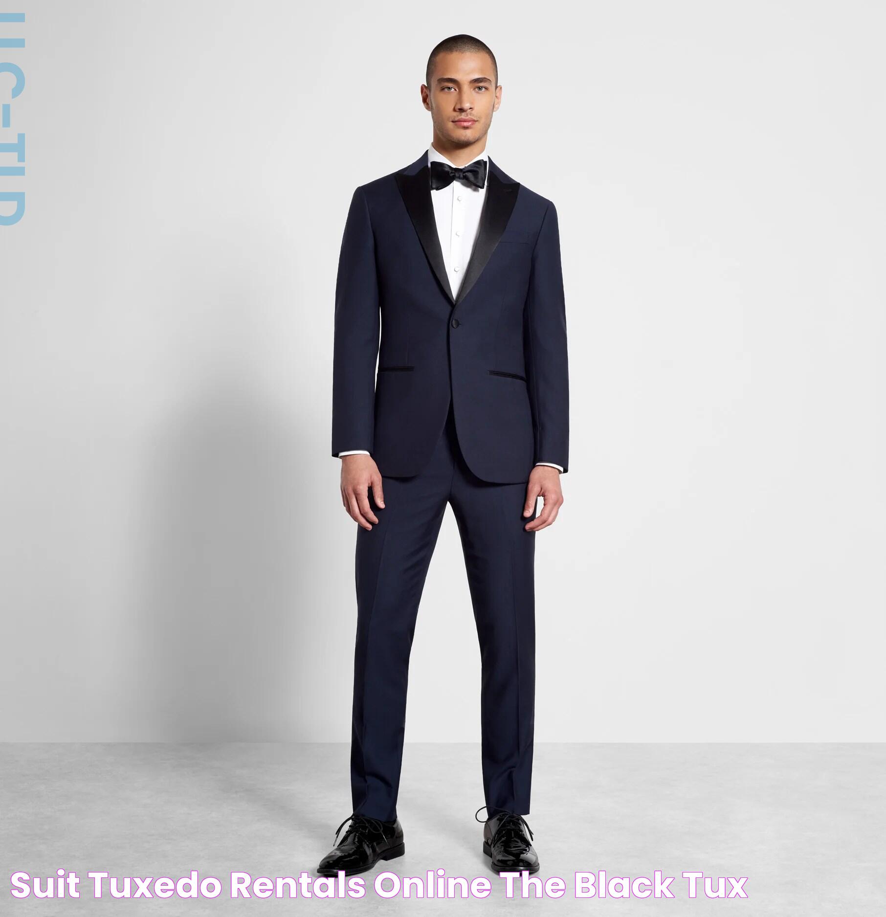 Mastering The Art Of The Black Tux: A Timeless Fashion Statement