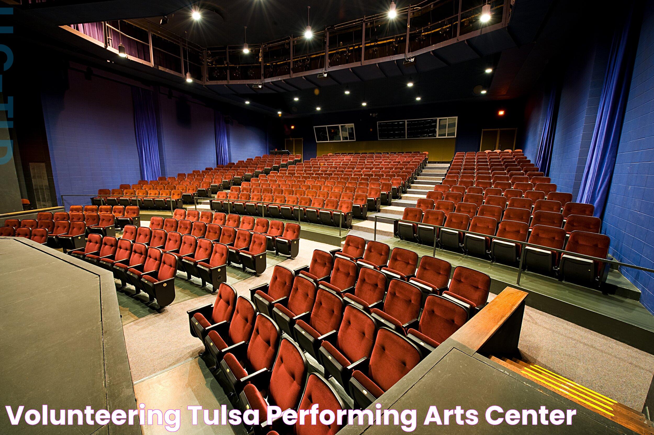 Volunteering — Tulsa Performing Arts Center