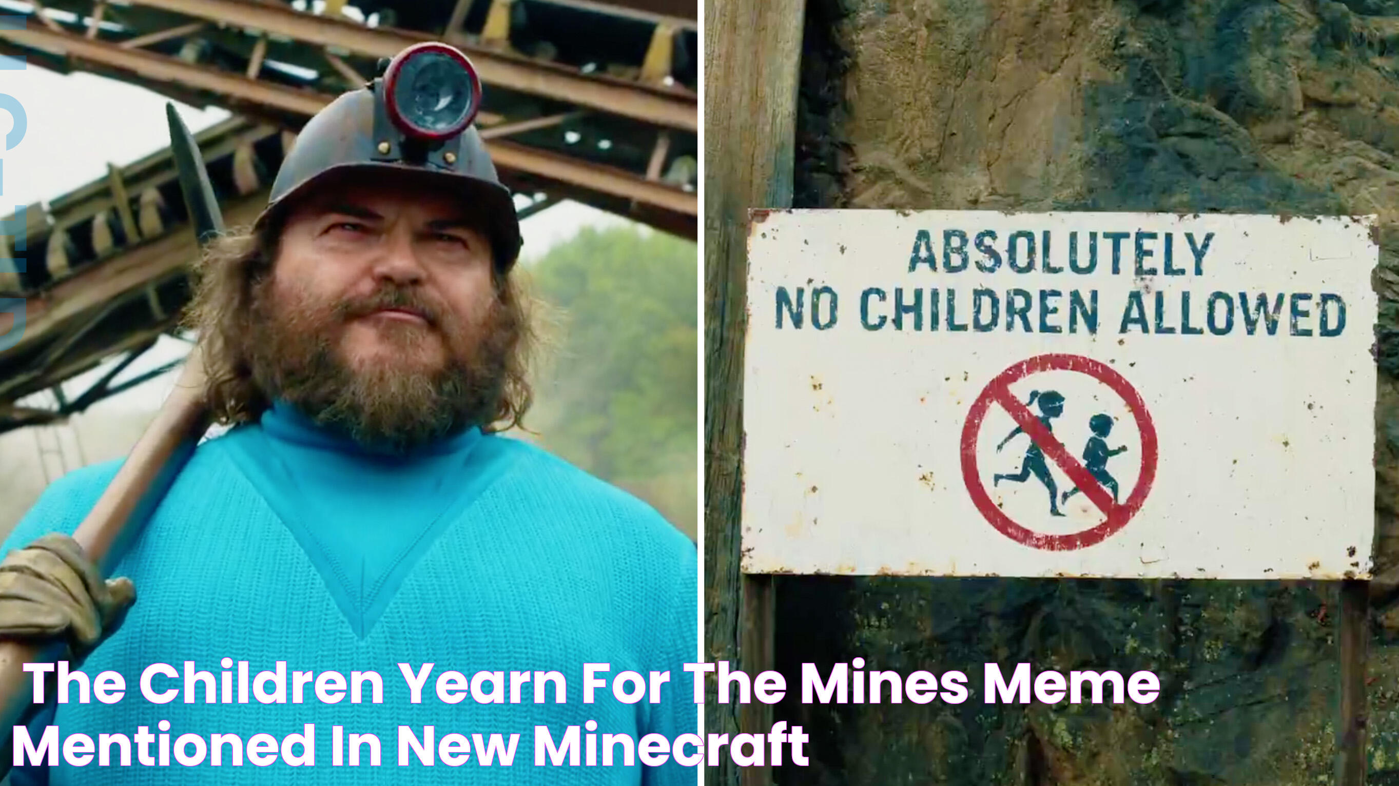 'The Children Yearn For The Mines' Meme Mentioned In New 'Minecraft