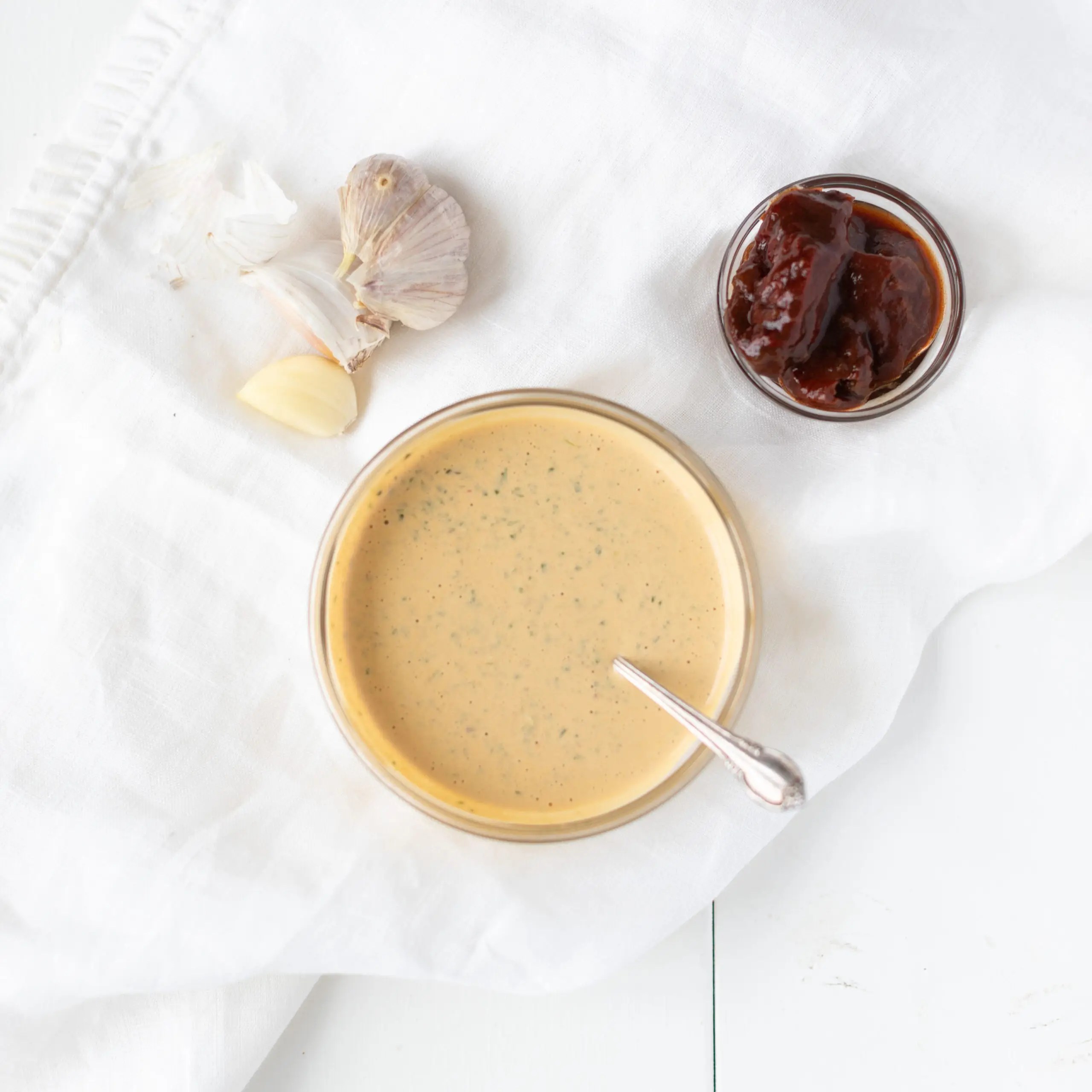 Chipotle Sauce Fraiche Table