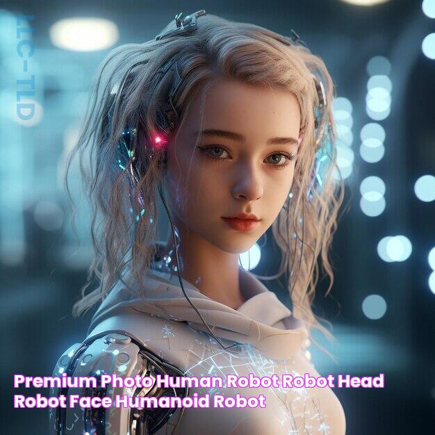 Premium Photo Human robot robot head robot face humanoid robot