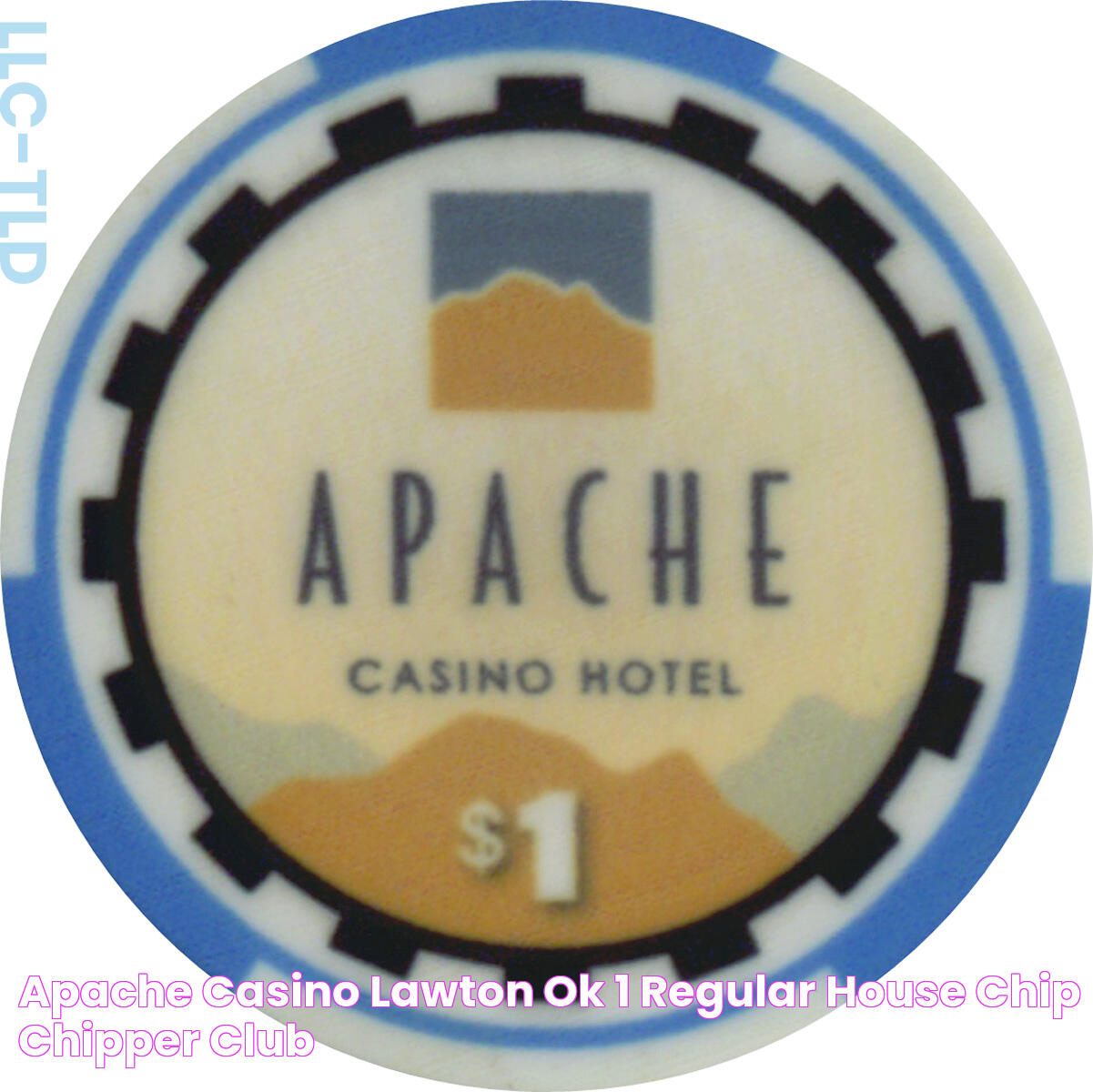 Apache Casino, Lawton, OK 1 Regular House Chip Chipper Club