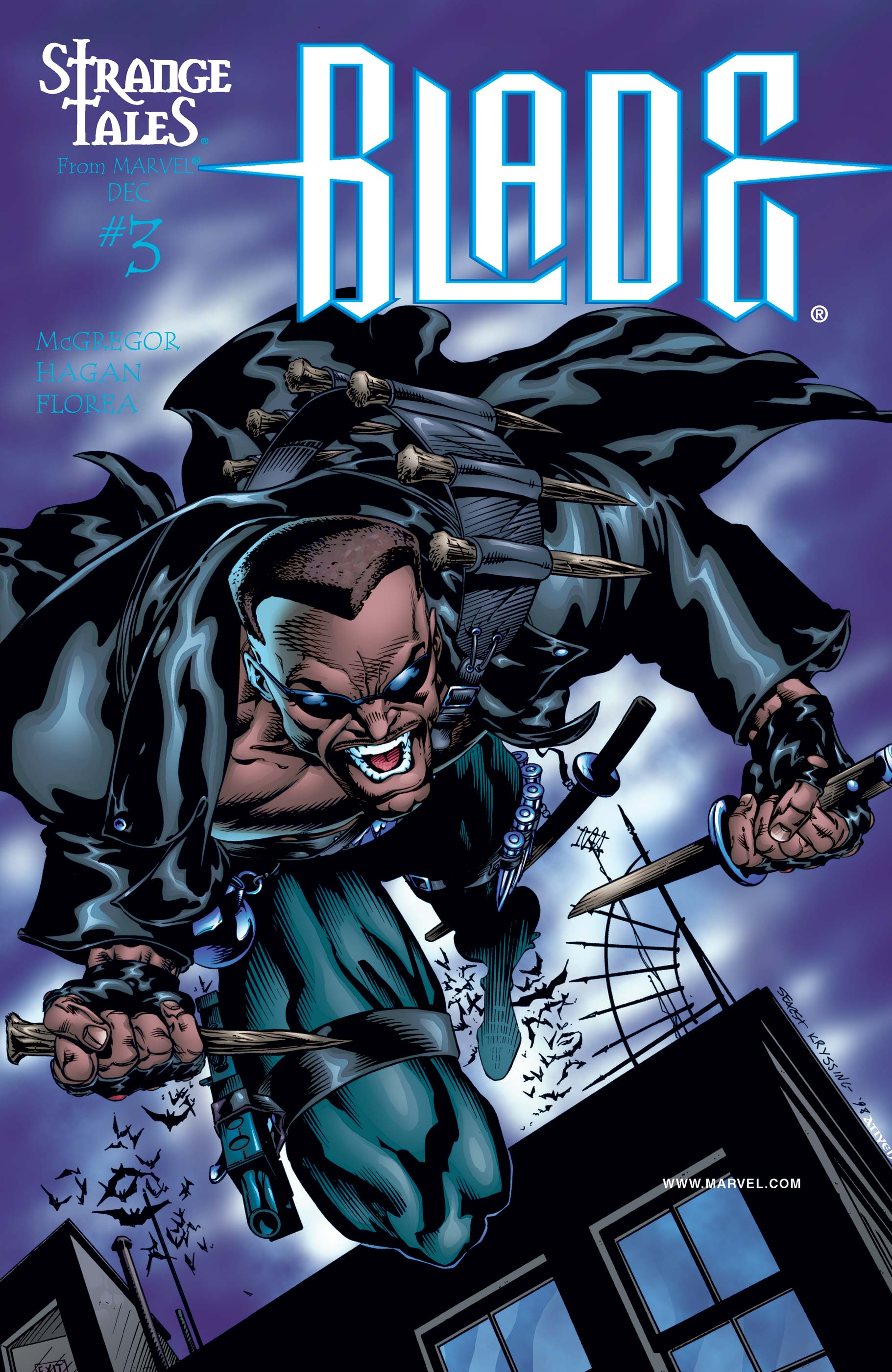 Blade (1998) 3 Comic Issues Marvel