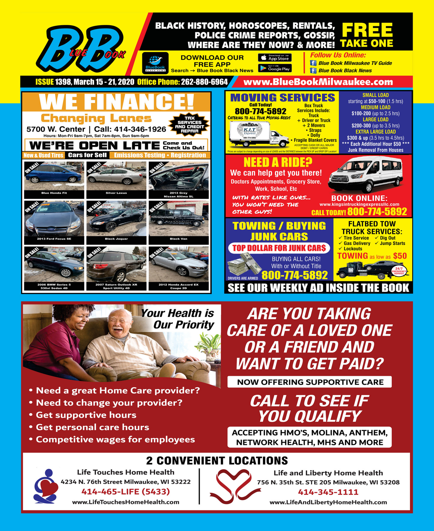 Blue Book Milwaukee Advertising Magazine Page 1 Created with