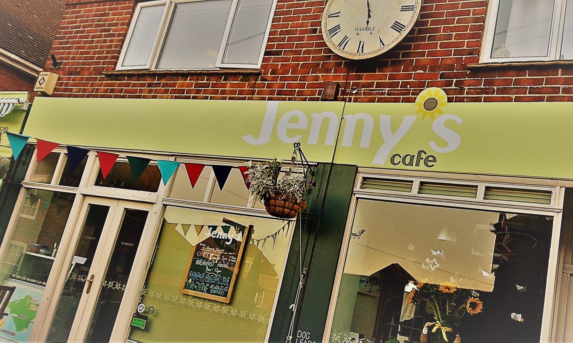 Menu Jennys Cafe