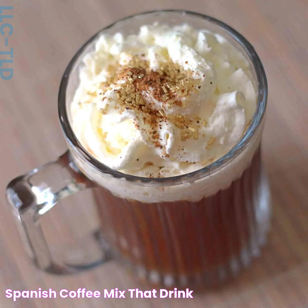 Spanish Coffee Mix That Drink