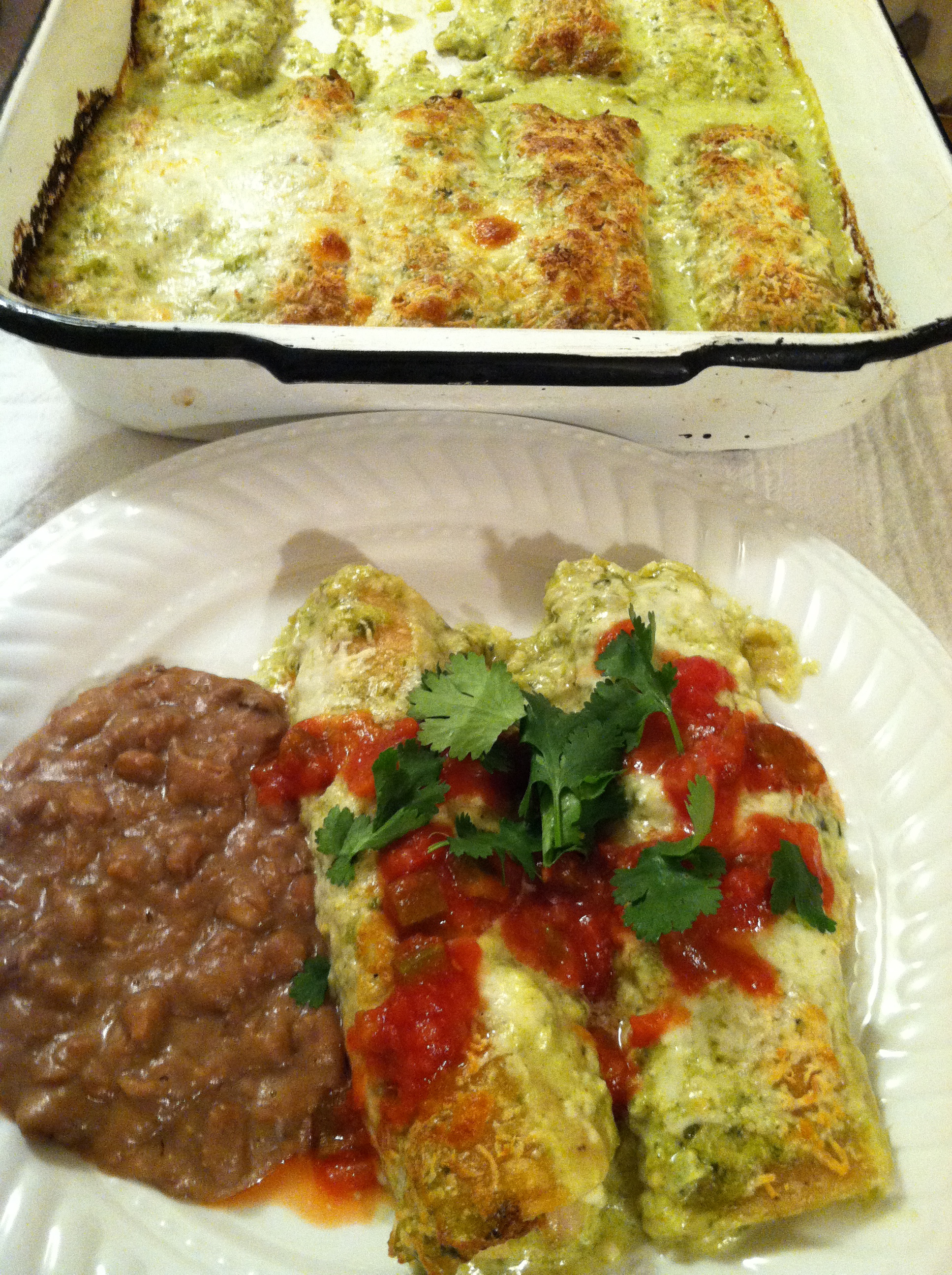 Chicken Enchiladas Olé Two Chums