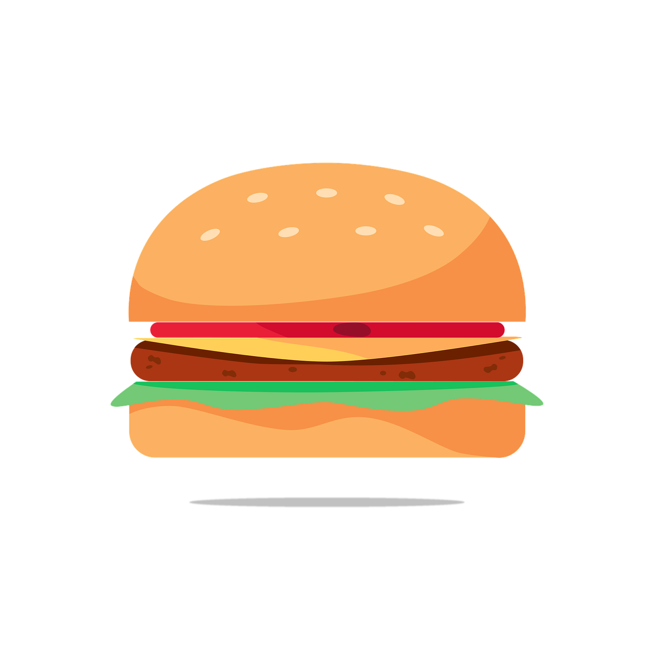 Download Hamburger, Burger, Sandwich. RoyaltyFree Vector Graphic Pixabay