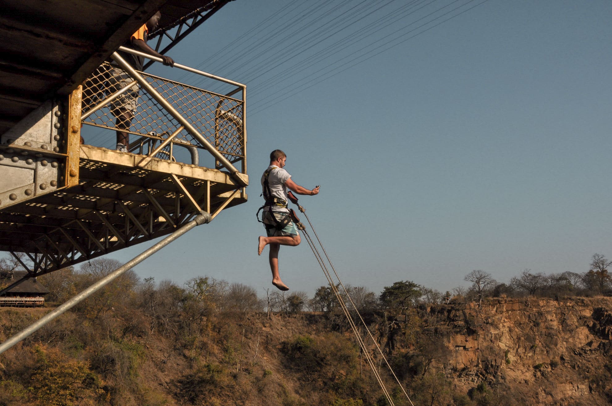 The Majestic Victoria Falls Bridge 420: A Marvel Of Engineering And History