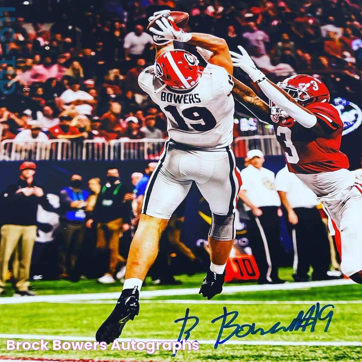 Brock Bowers Autographs