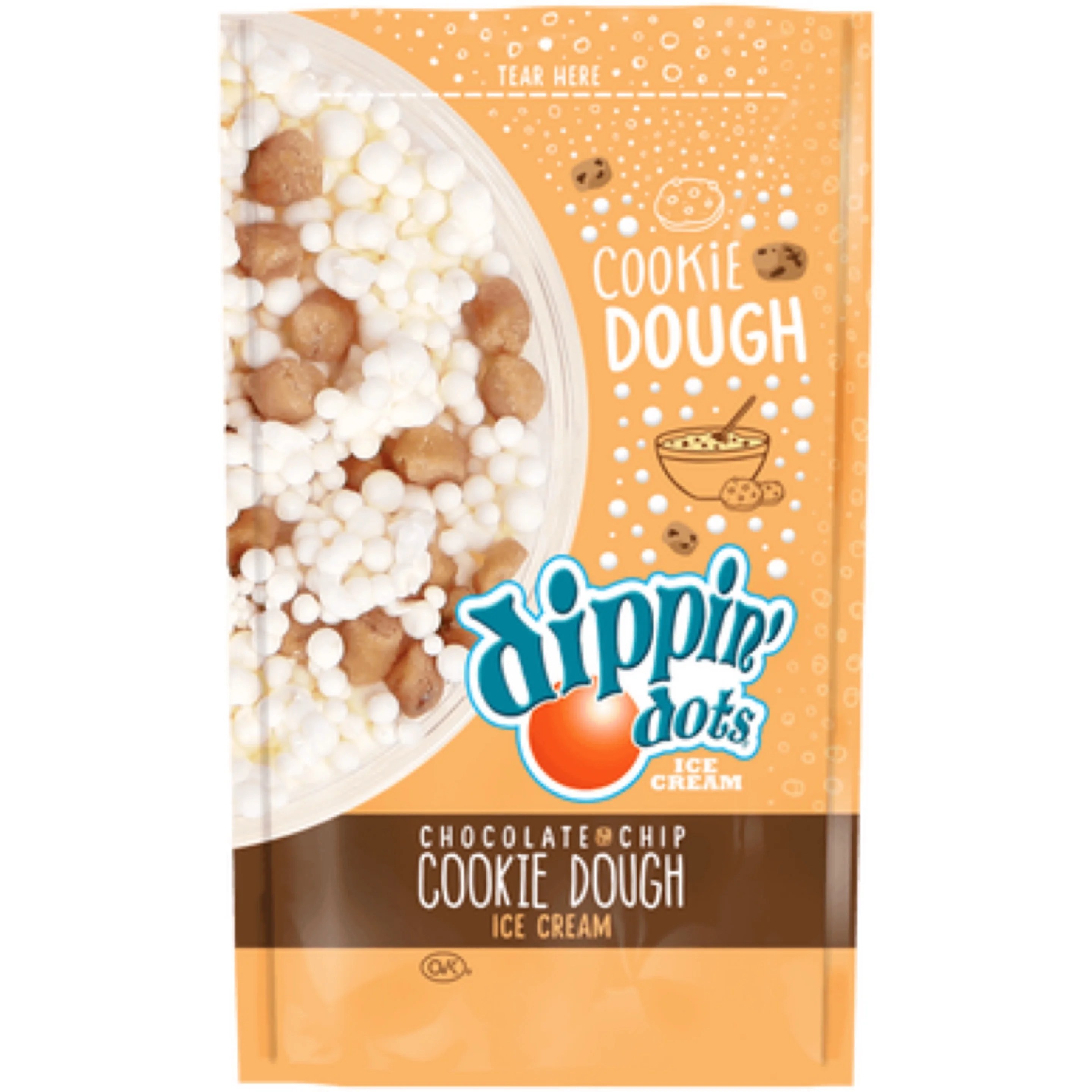 Chocolate Chip Cookie Dough Dippin' Dots Jumbo Jelly Bean Corp.