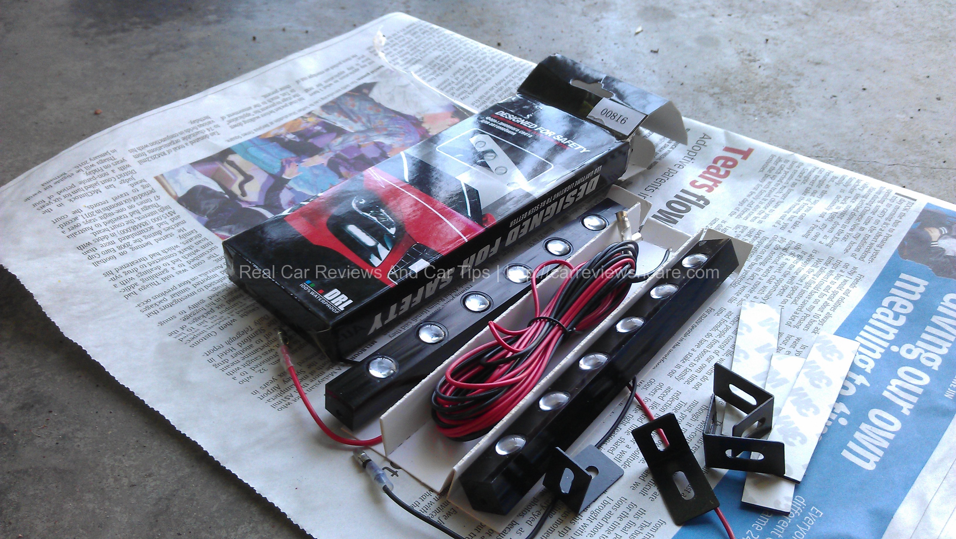 How to DIY DayLight Running LEDs Installation on Toyota Vios