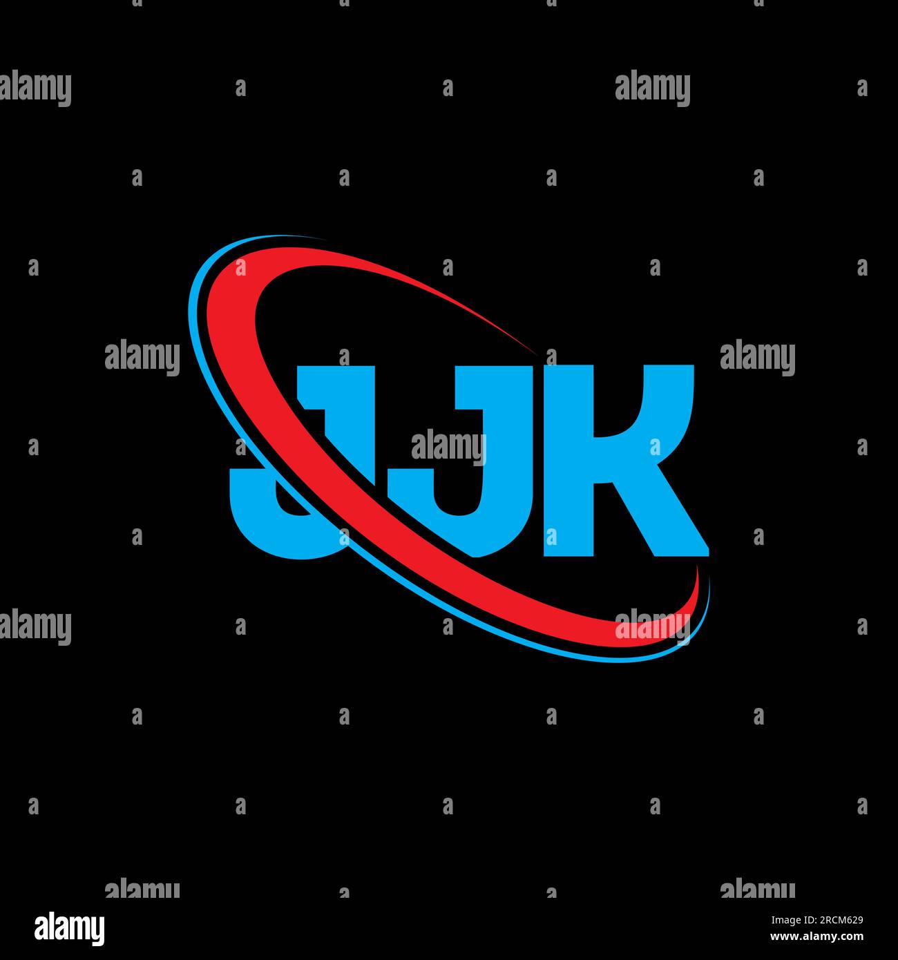 JJK logo. JJK letter. JJK letter logo design. Initials JJK logo linked