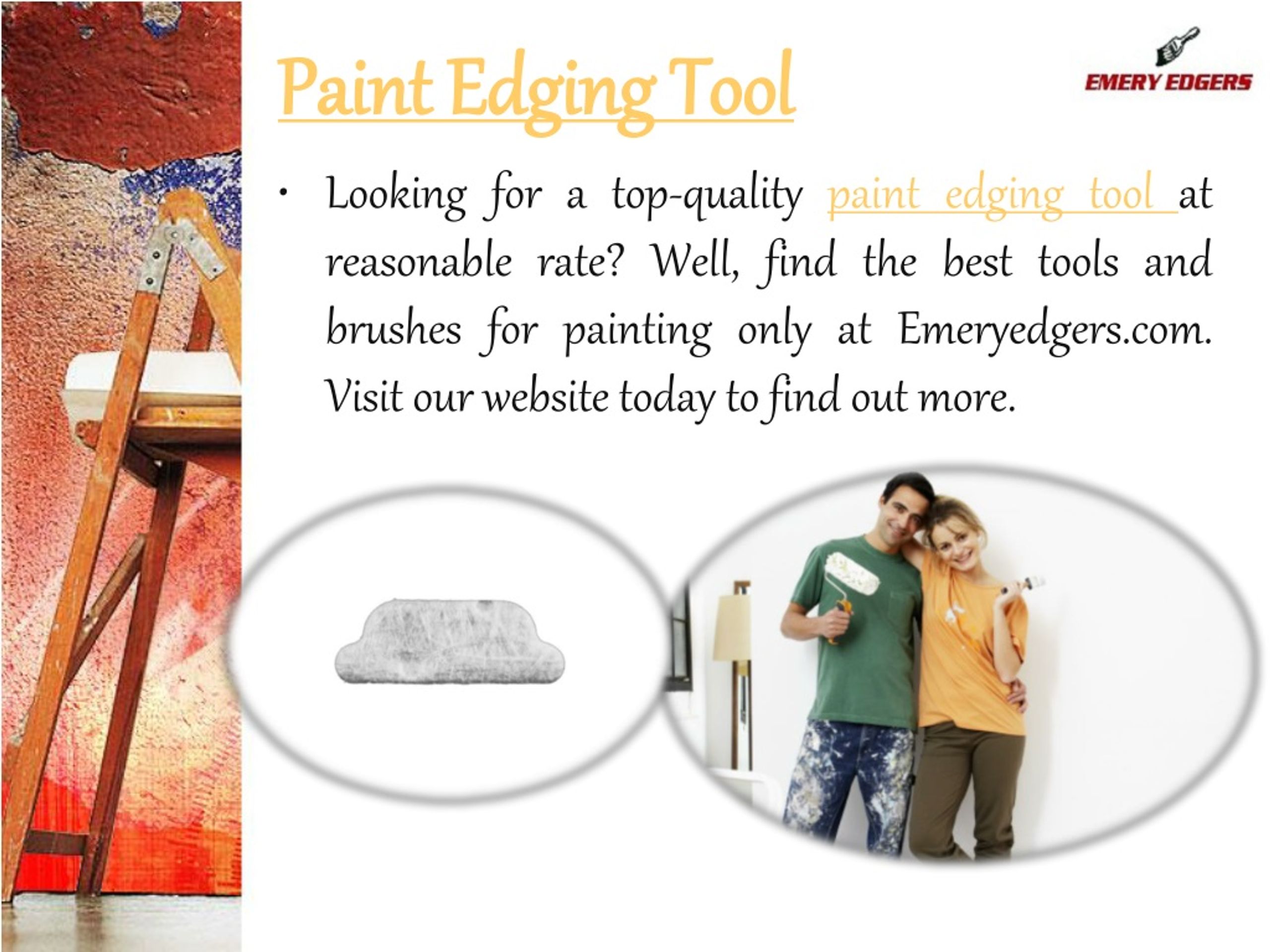 PPT Paint Edging Tool PowerPoint Presentation, free download ID8500878