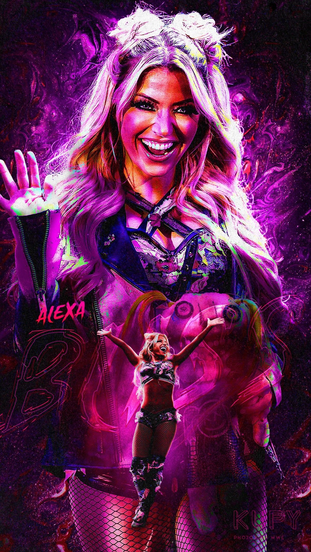 Alexa Bliss Background Explore more Alexa Bliss, Alexis Cabrera