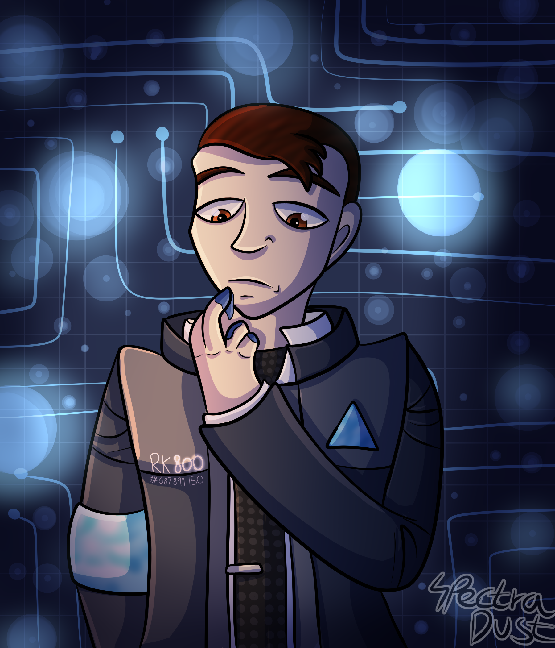 Connor for Detroit Human is a precious lil boy Lil Boy, Detroit