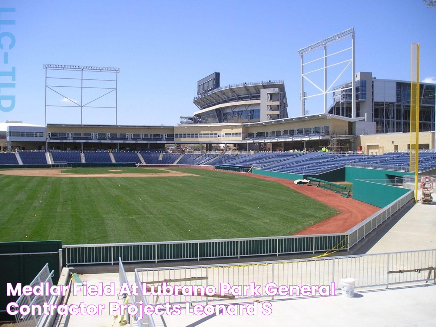 Medlar Field at Lubrano Park General Contractor Projects Leonard S