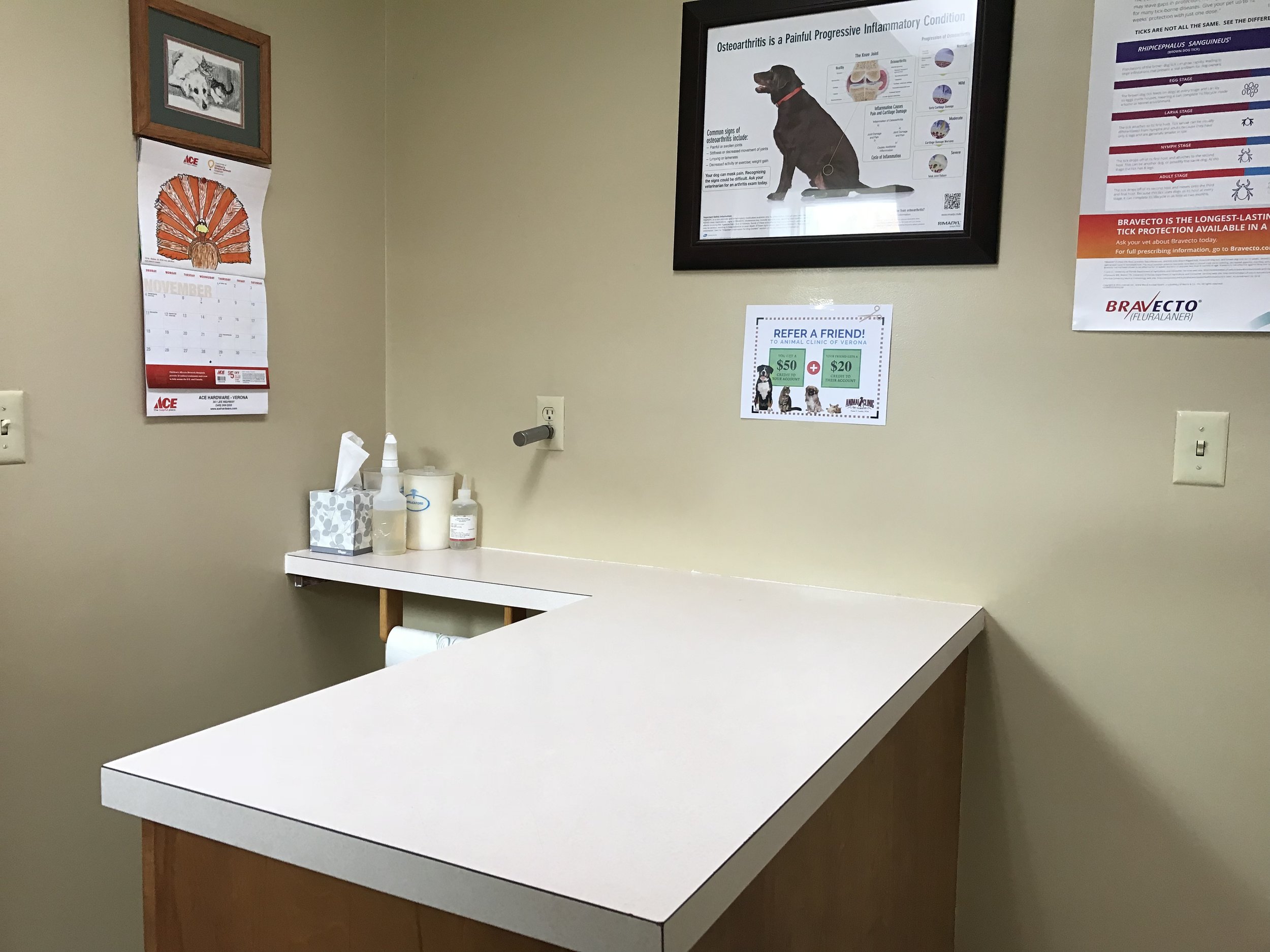 Our Facilities — Animal Clinic Of Verona